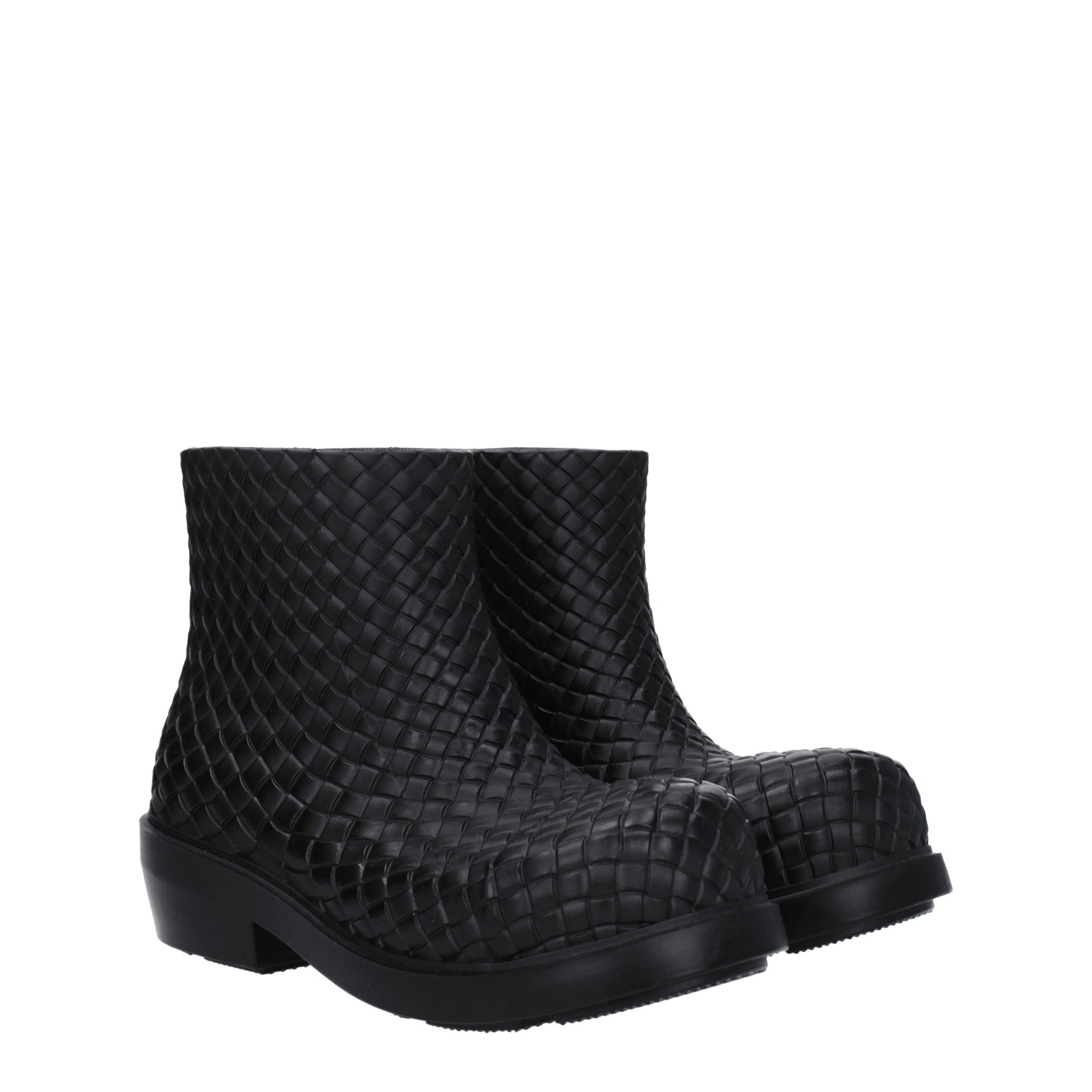 Bottega Veneta Stivaletti fireman Uomo Gomma Nero