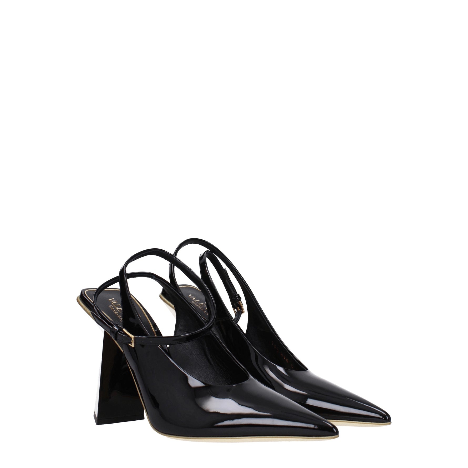 Valentino Garavani Sandali Donna Vernice Nero