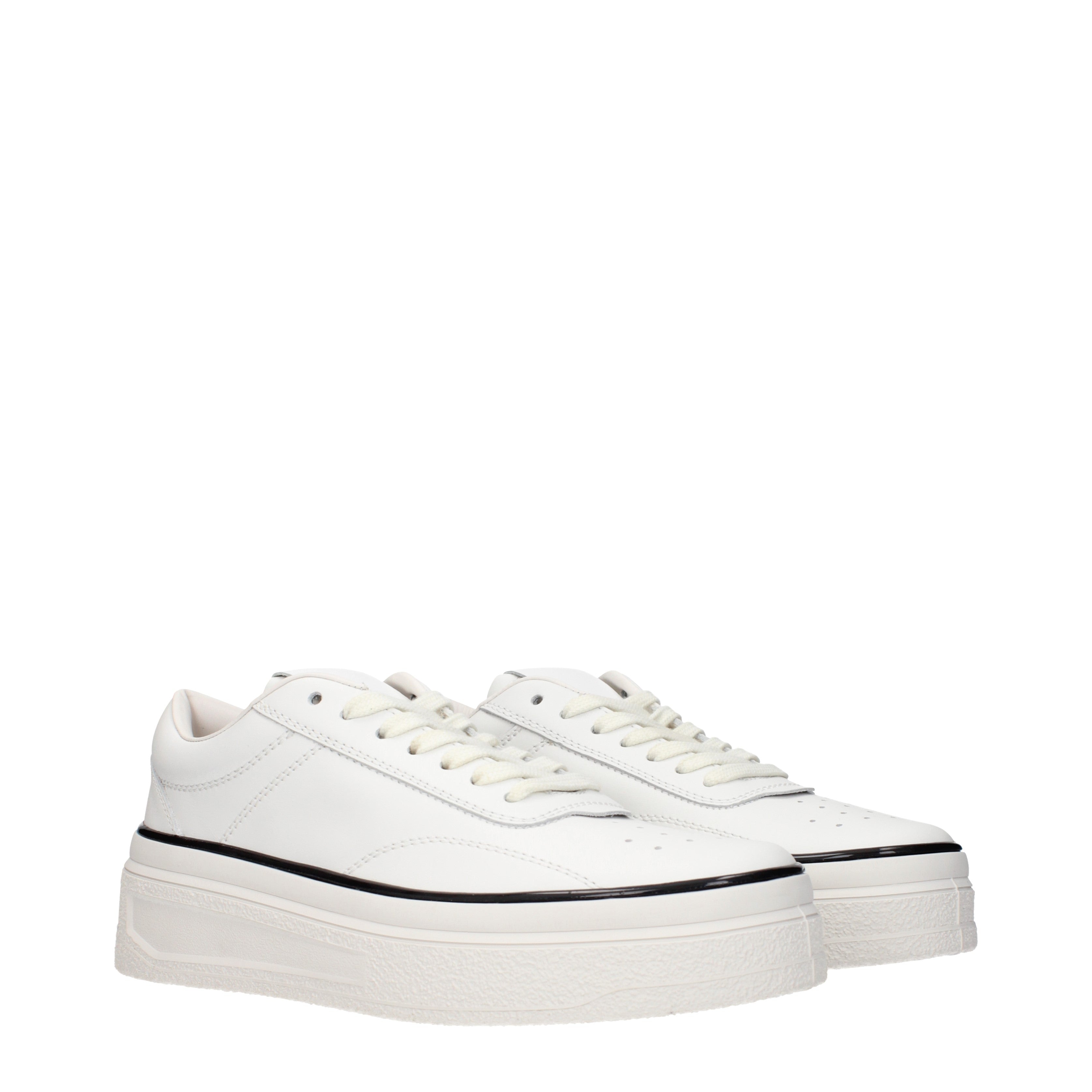 Jil Sander Sneakers Women Leather White | B-Exit – B-Exit top shop