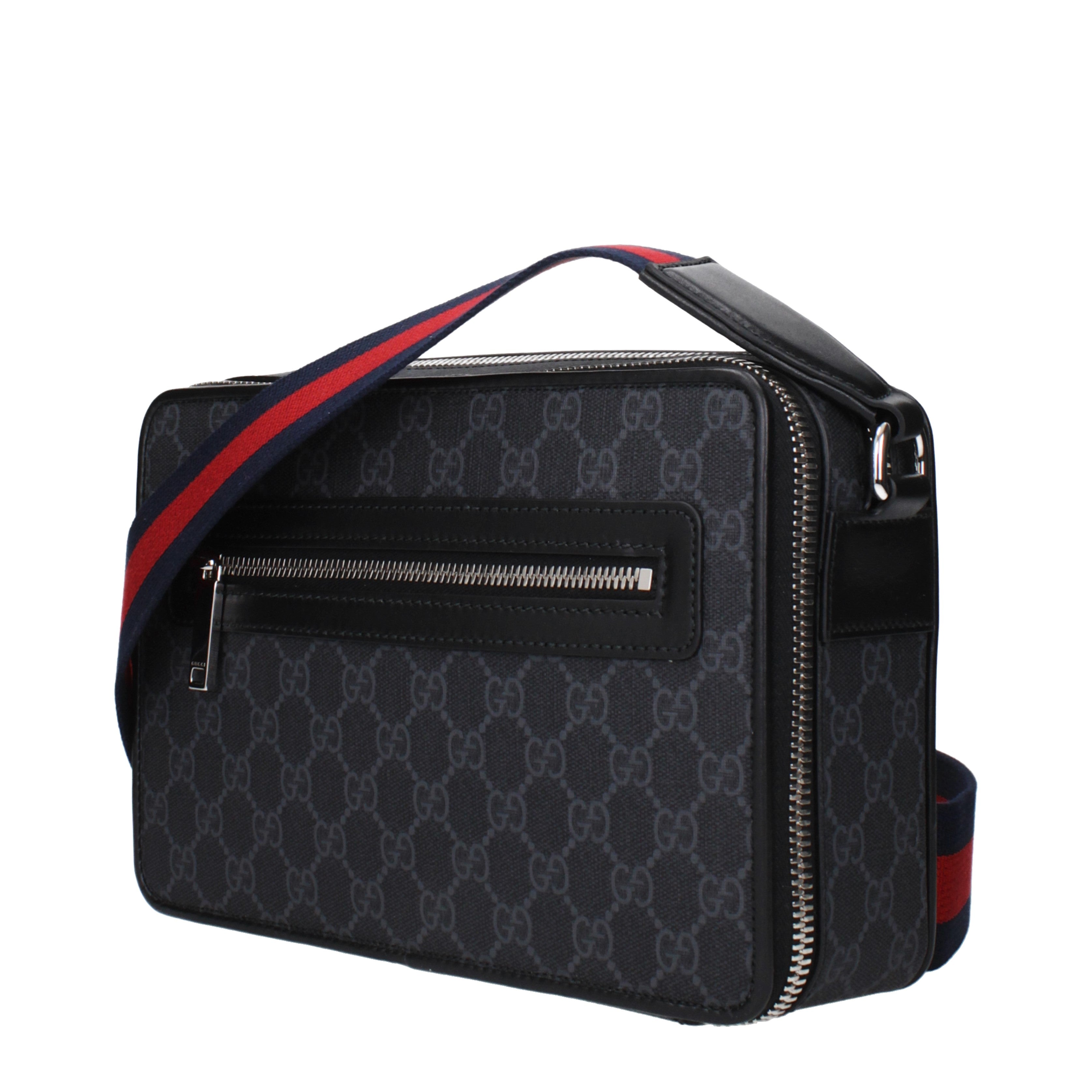 Gucci ボディバッグ ブラック Gucci クロスボディバッグ 男性 ファブリック 黒 | B-Exit – B-Exit