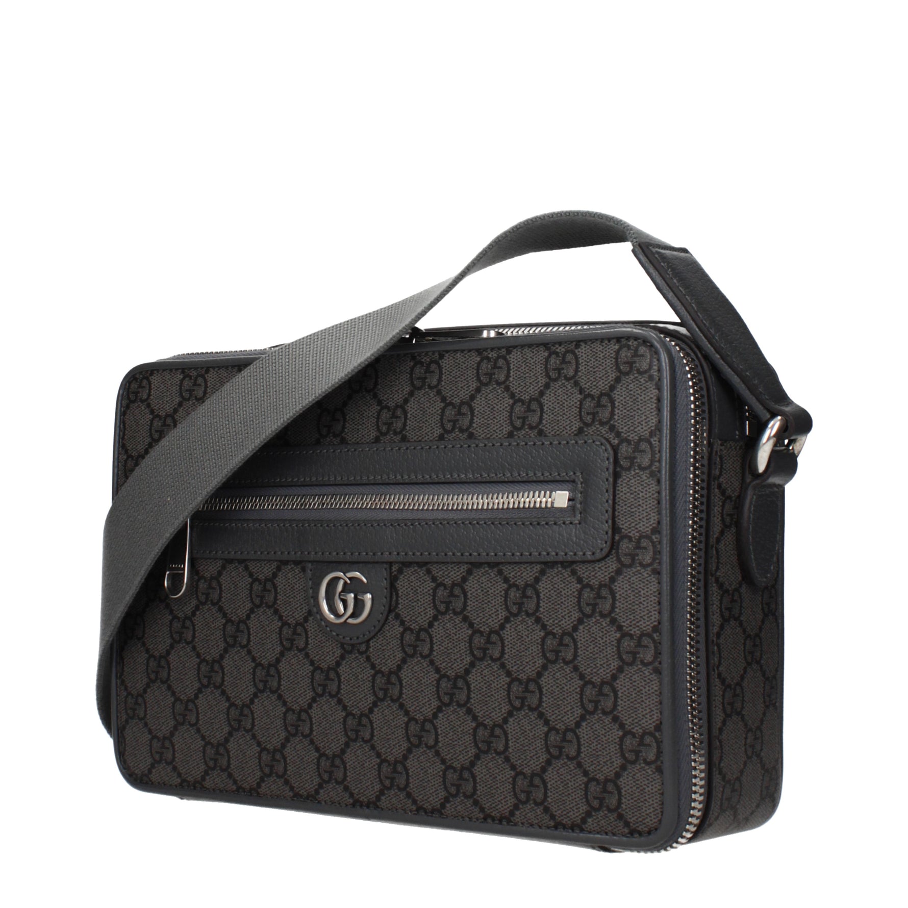 Gucci Borse a Tracolla Ophidia Uomo Tessuto Grigio B-Exit – B