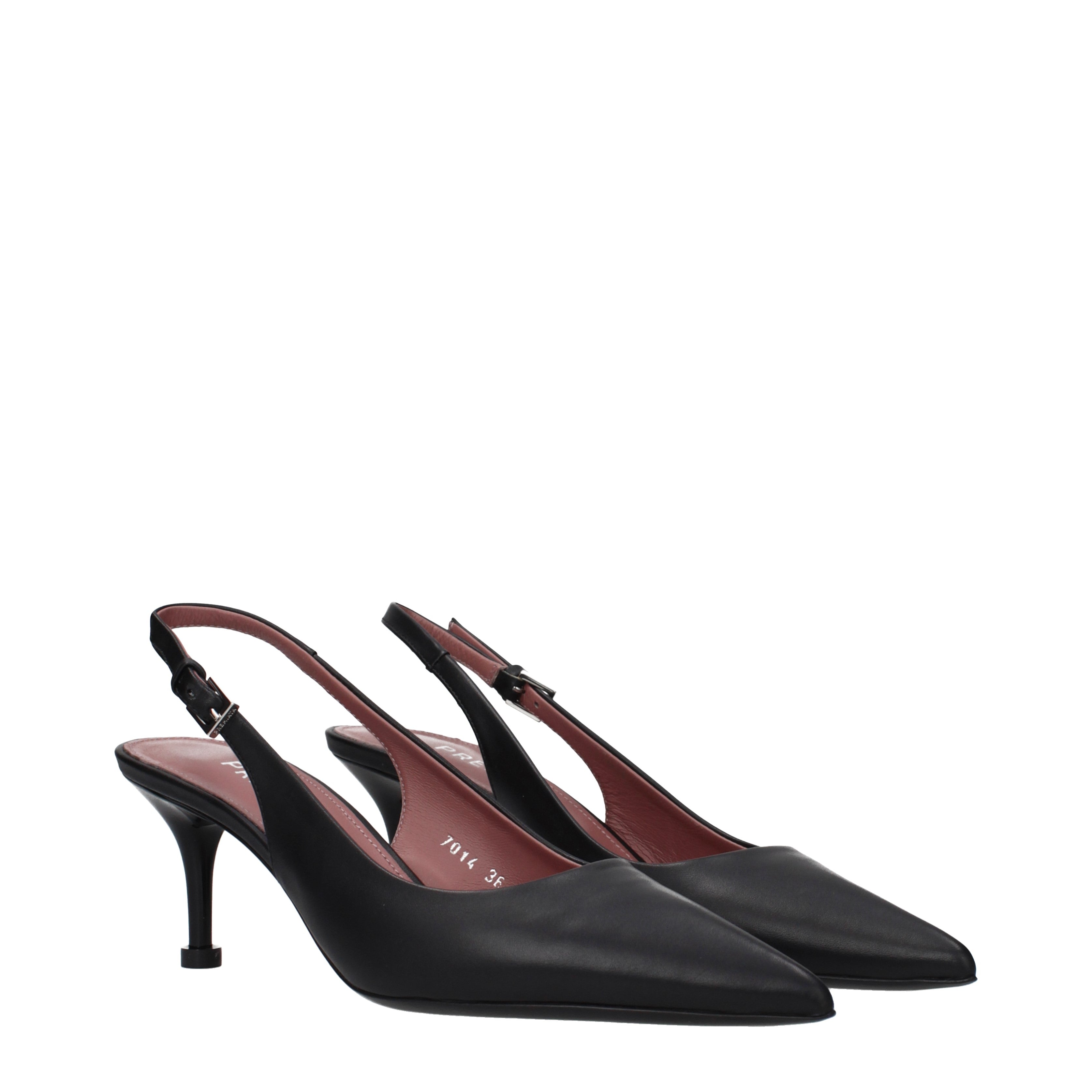 Premiata サンダル 女性 皮革 黒 | B-Exit – B-Exit top shop online