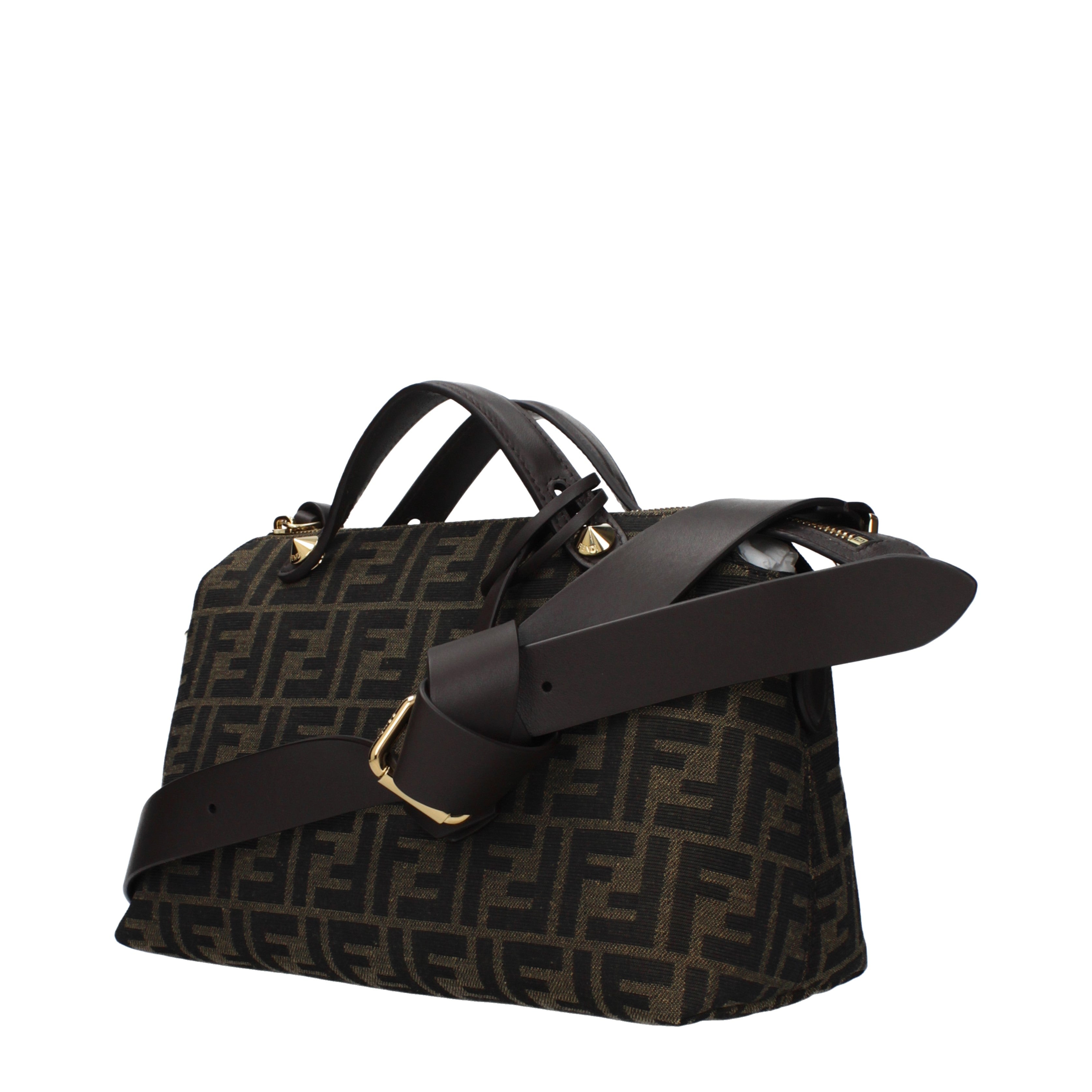 FENDI ブラックスエードパーティーバッグ Fendi Handbags Women Fabric Brown/Ebony | B-Exit – B-Exit top shop
