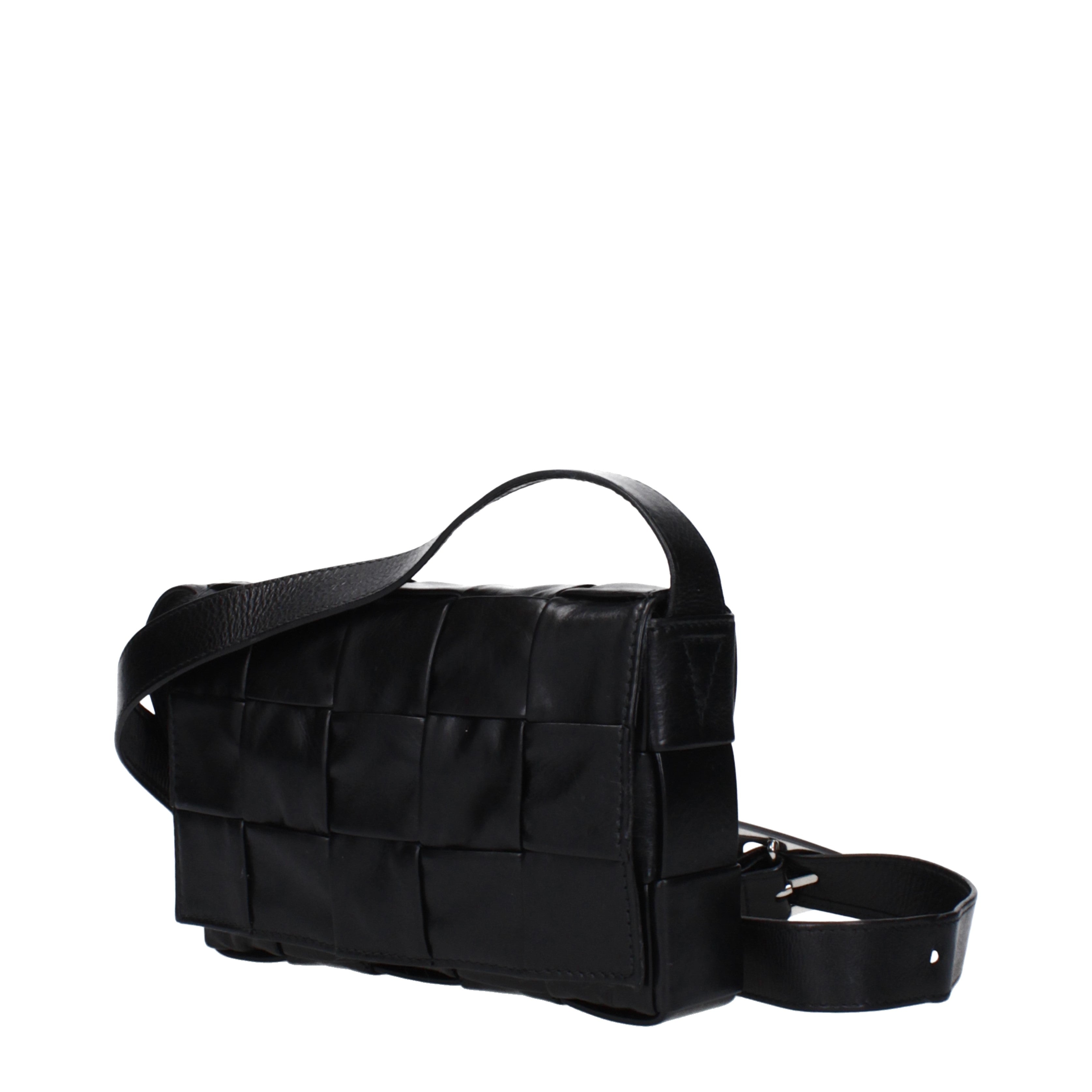 Bottega Veneta Crossbody Bags Men Leather Black | B-Exit – B-Exit