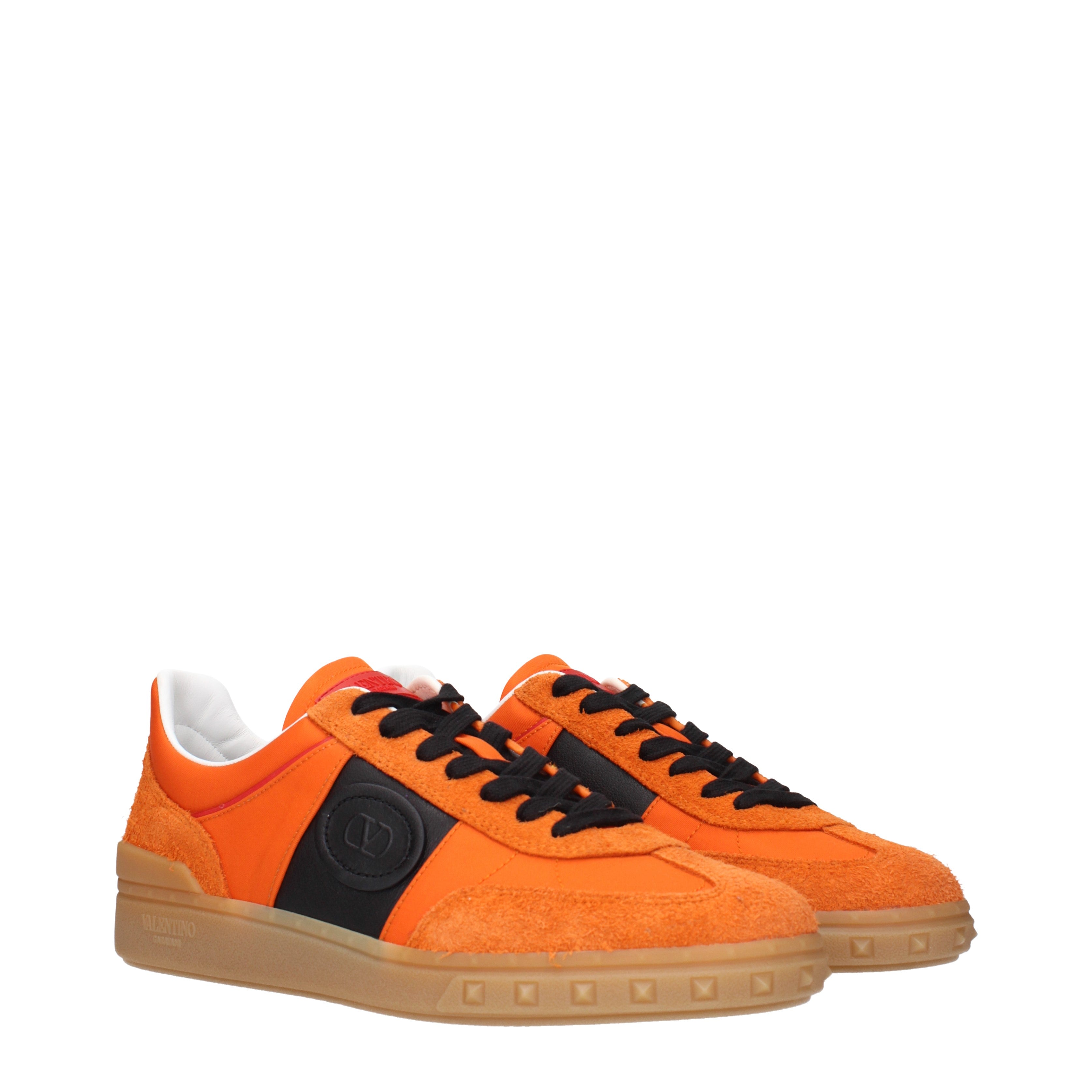 Valentino Garavani Sneakers Men Fabric Orange | B-Exit – B-Exit