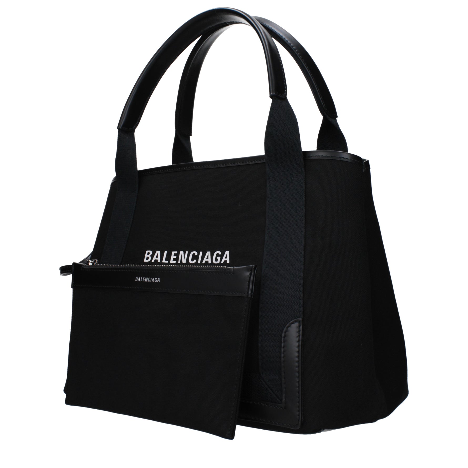 Balenciaga Bolsos de Mano Mujer Tejido Negro/Negro B-Exit – B