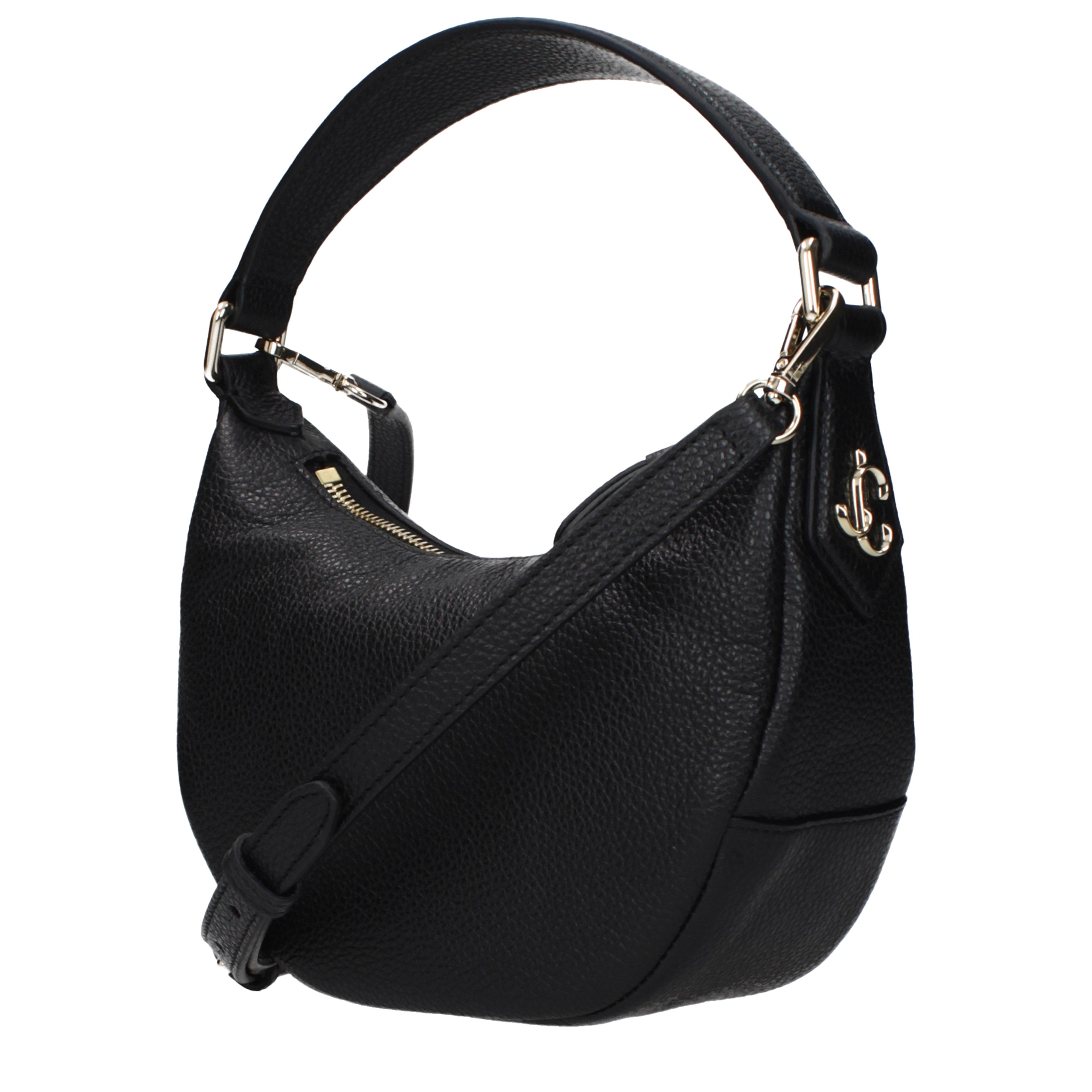 JIMMY CHOO ハンドバッグ ブラック レザータイプ Jimmy Choo ハンドバッグ 女性 皮革 黒 | B-Exit – B-Exit top shop online