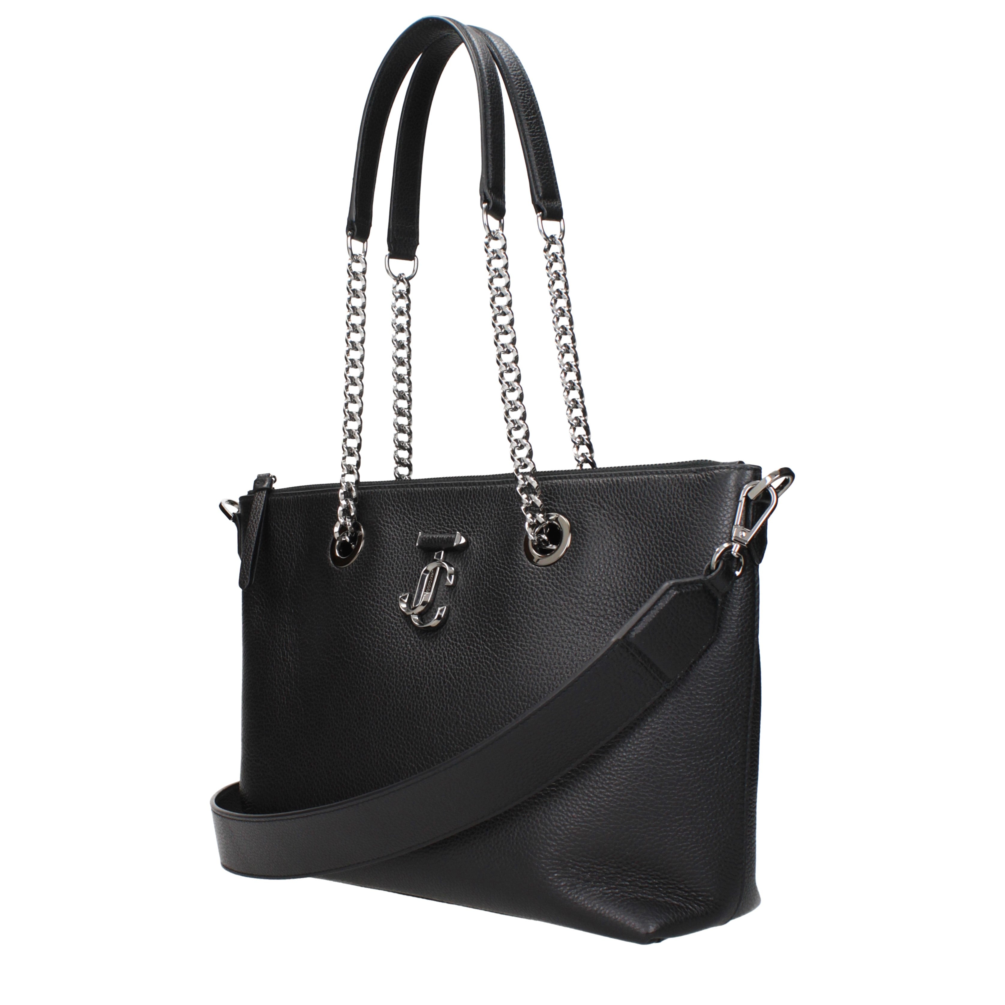 [JIMMY CHOO] フロントロゴ レザーショルダーバッグ 本革 ブラック Jimmy Choo ショルダーバッグ 女性 皮革 黒 | B-Exit – B-Exit top