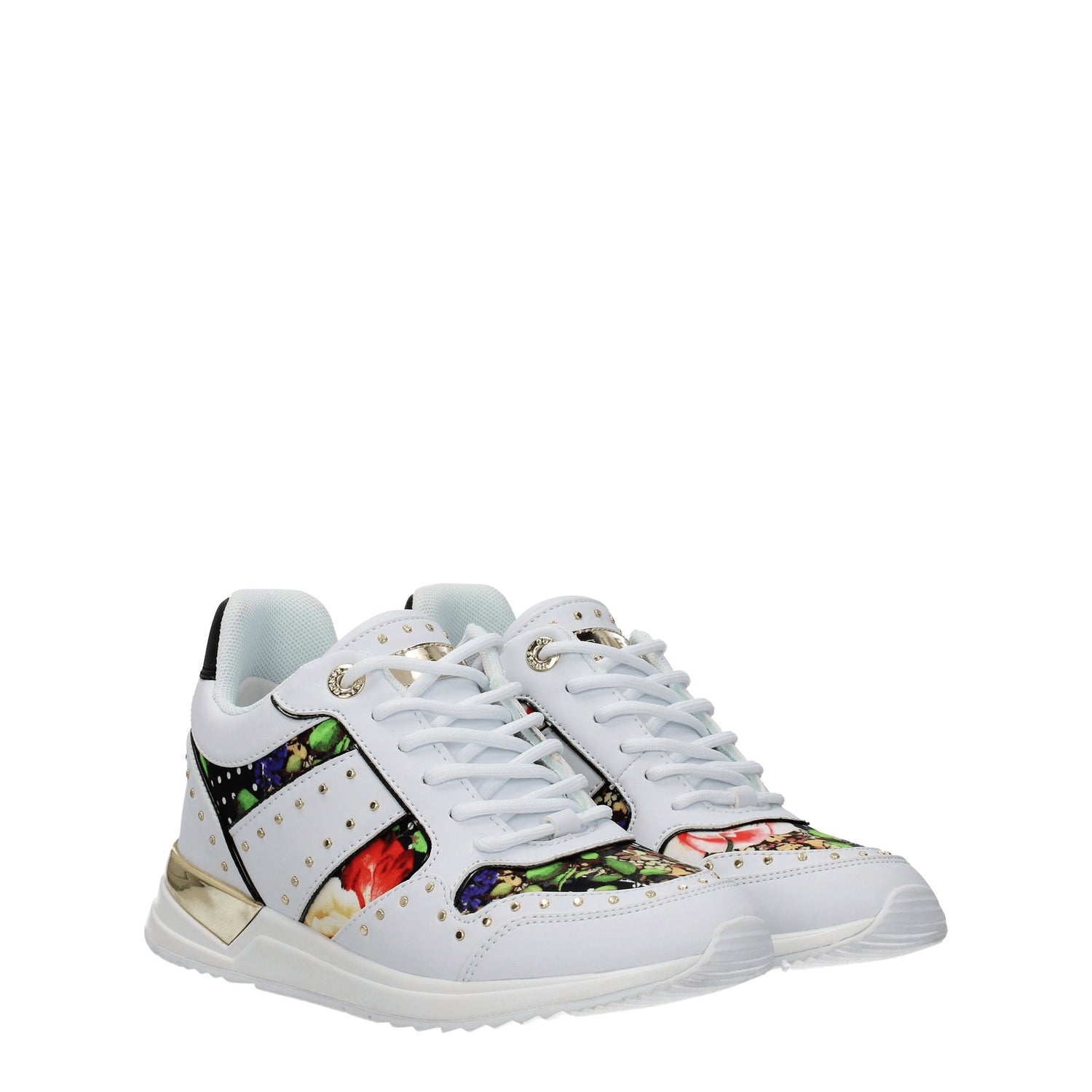 Guess Sneakers Donna Poliuretano Bianco Multicolore