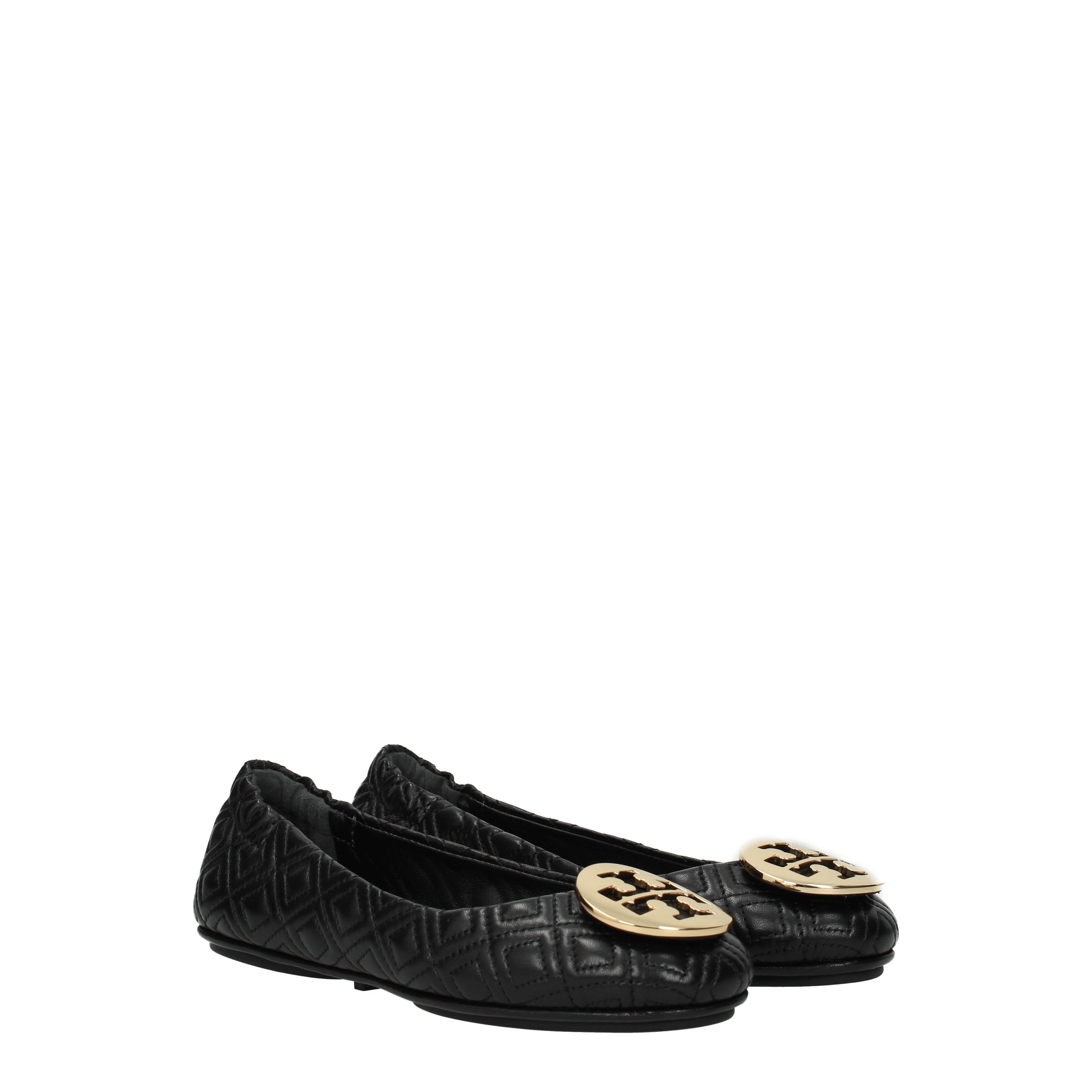 Tory Burch Ballet Flats Women Leather Black | B-Exit – B-Exit top