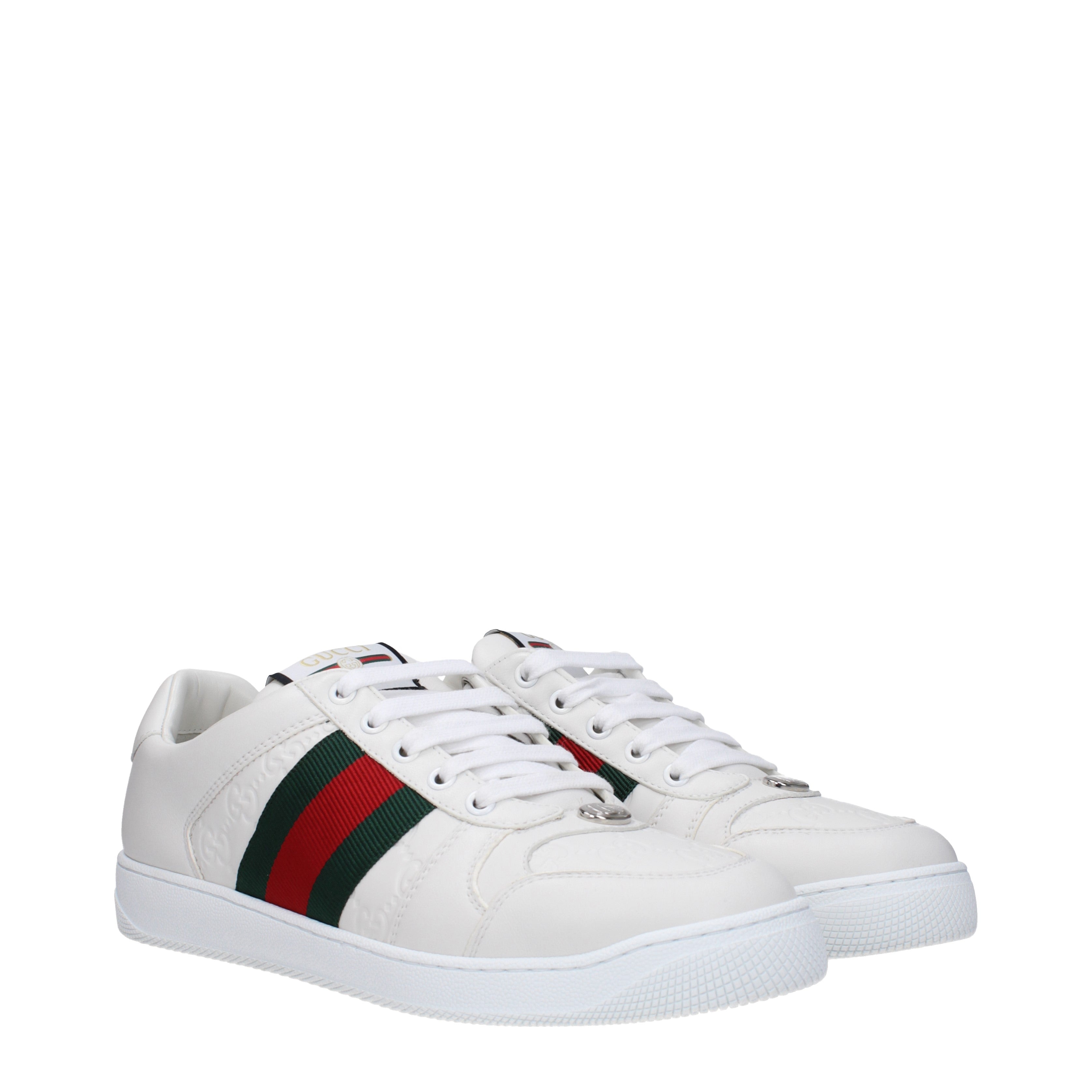 Gucci Sneakers Men Leather White | B-Exit – B-Exit top shop online