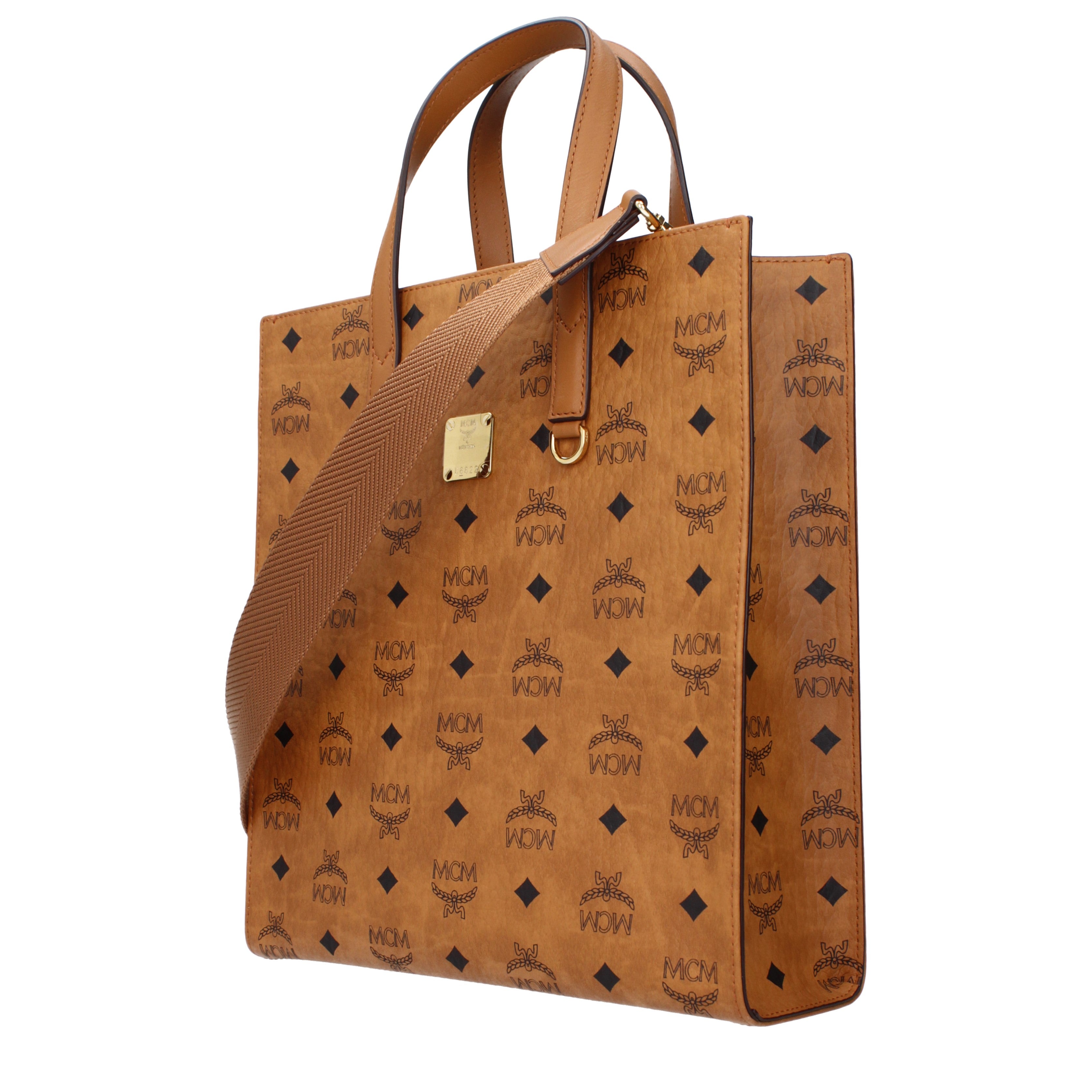 MCM Handbags Men Fabric Brown/Cognac | B-Exit – B-Exit top shop online