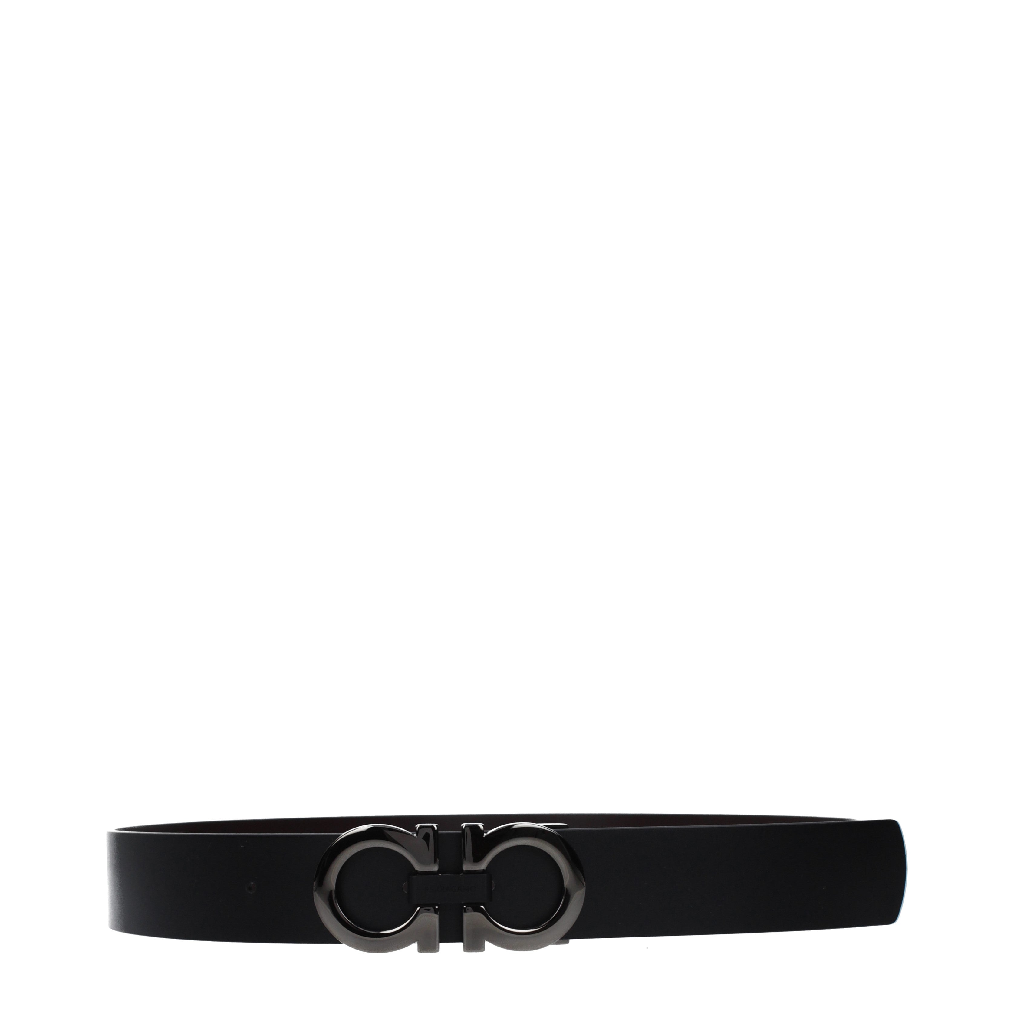 Salvatore Ferragamo ベルト 男性 皮革 茶/黒 | B-Exit – B-Exit top