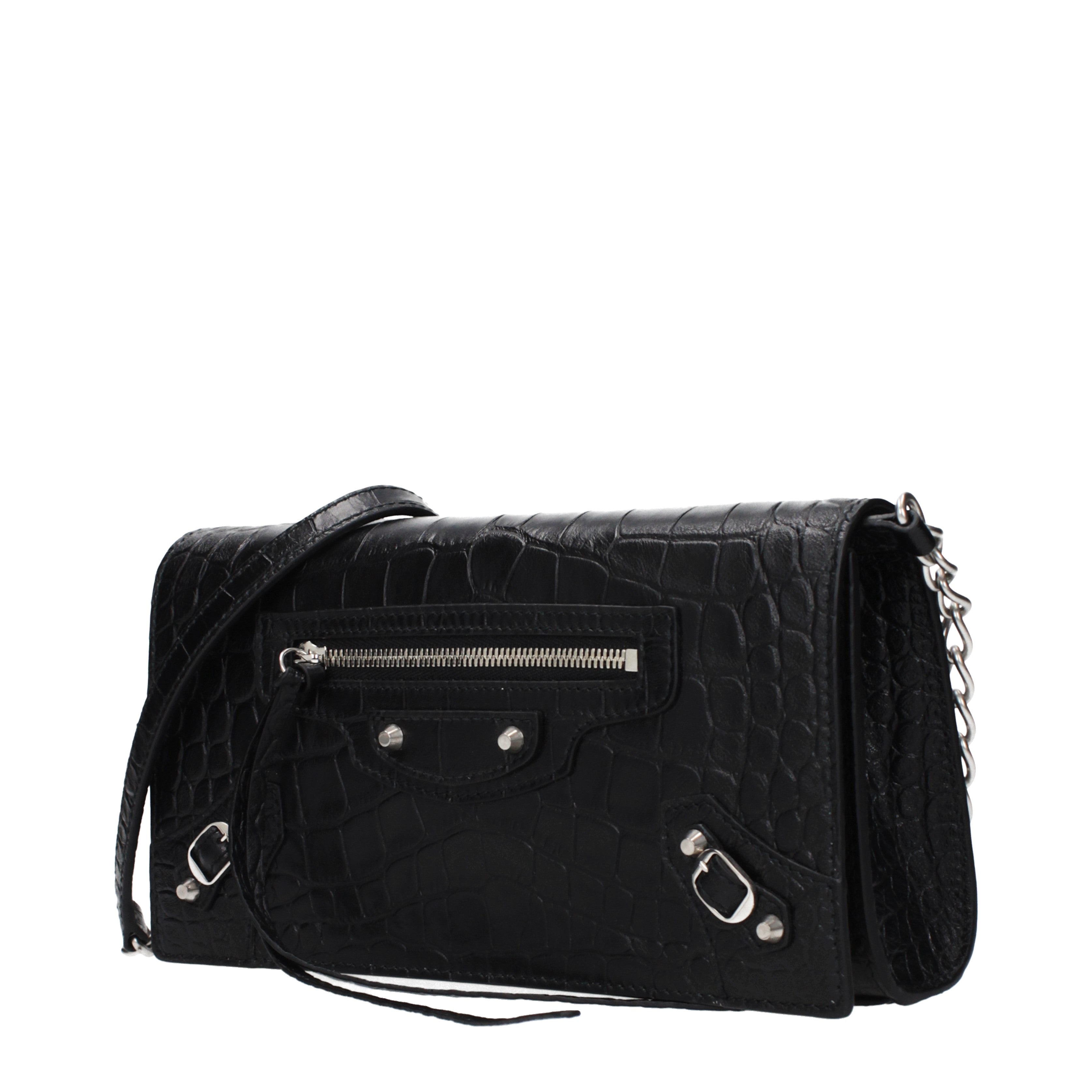 Balenciaga Clutches Women Leather Black | B-Exit – B-Exit top shop