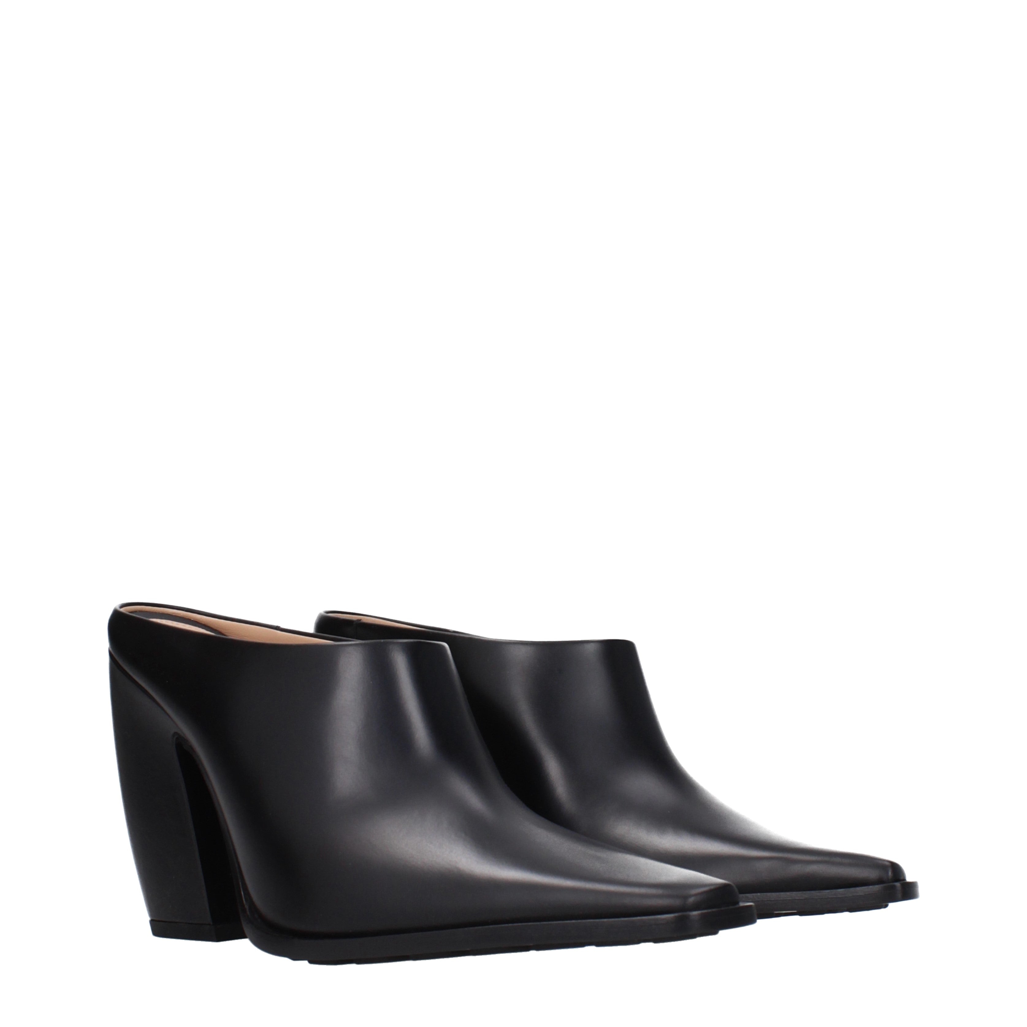 Bottega Veneta サンダル 女性 皮革 黒 | B-Exit – B-Exit top shop online