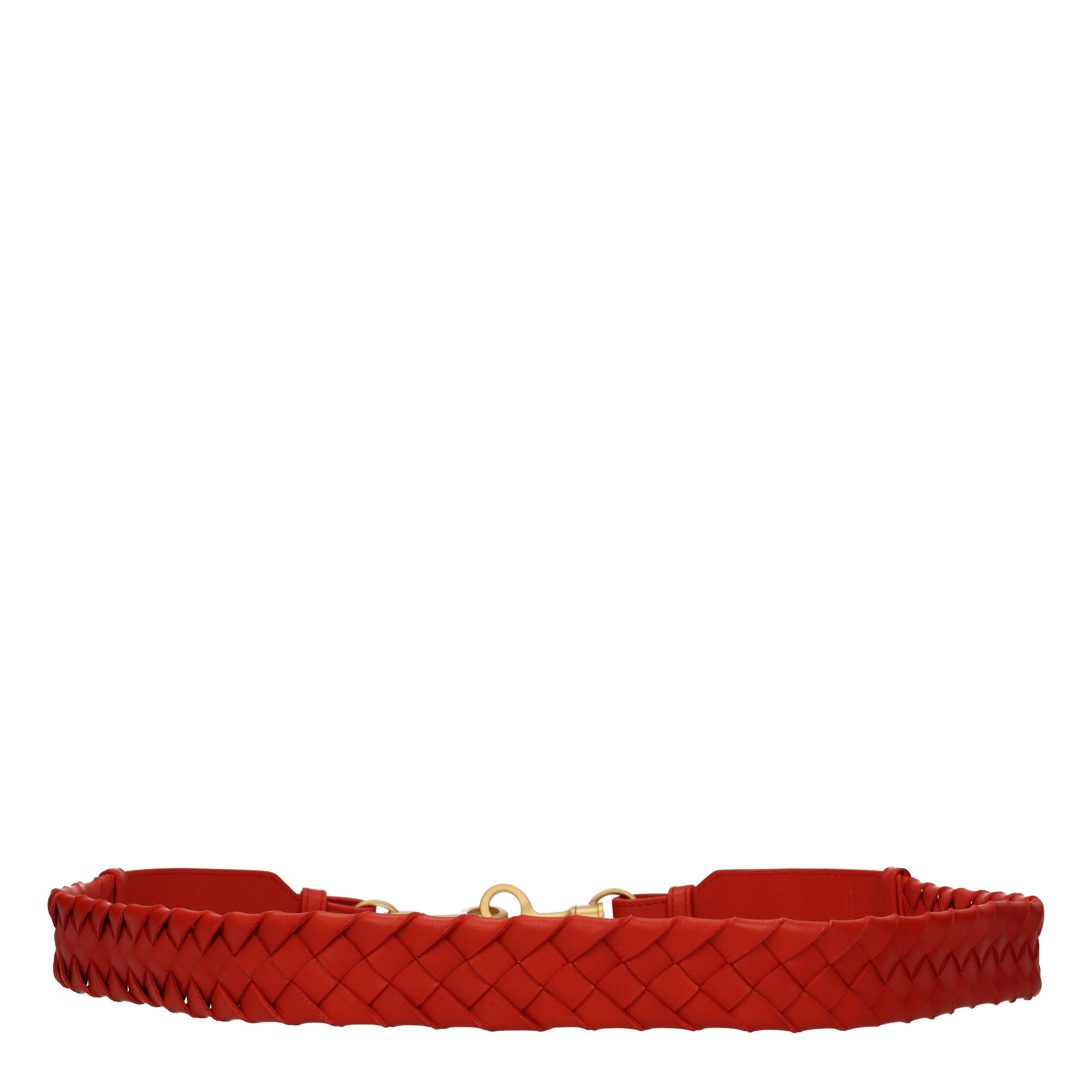 Bottega Veneta Shoulder Straps Women Leather Red | B-Exit – B-Exit