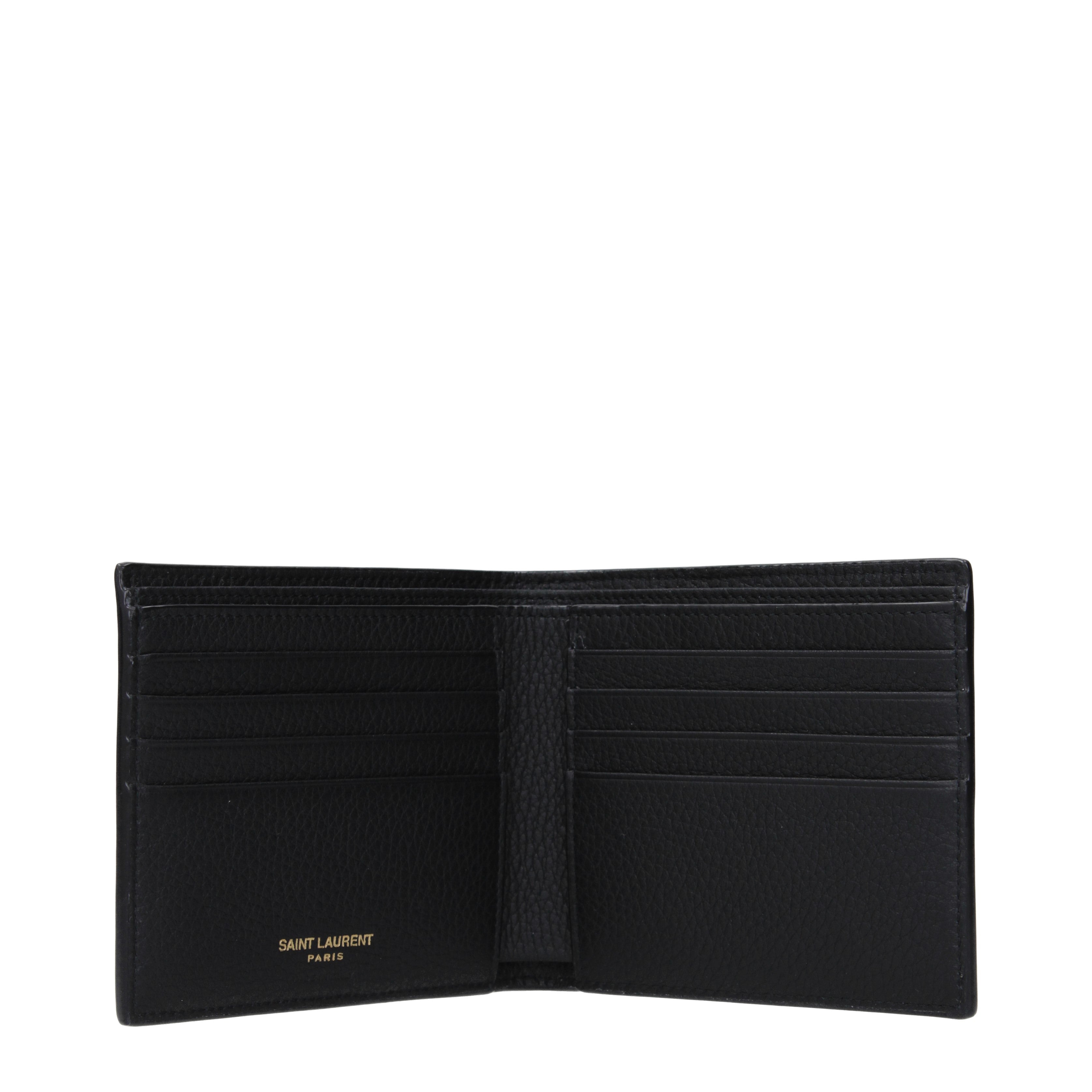Saint Laurent Wallets Men Leather Black | B-Exit – B-Exit top shop