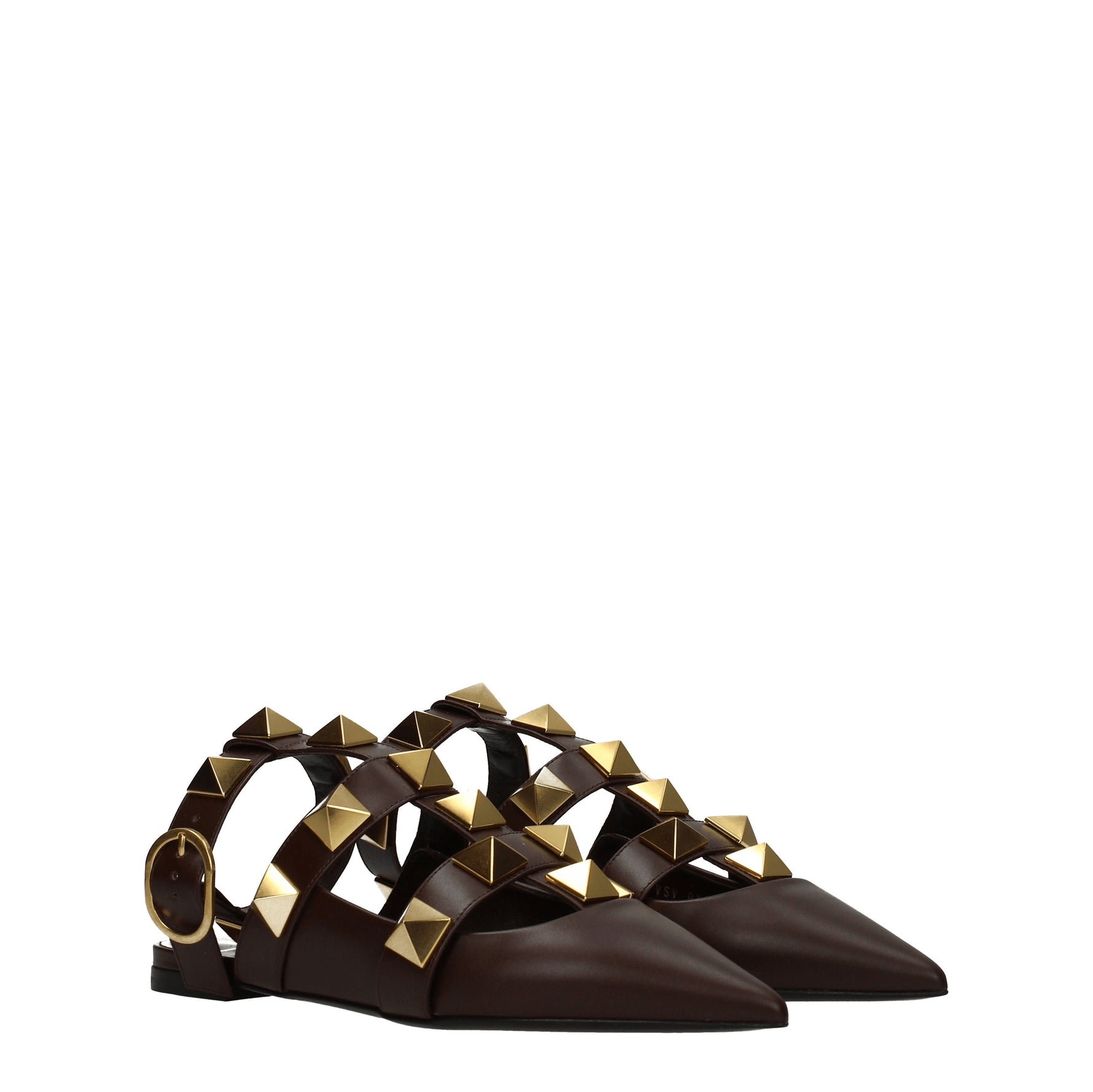 Valentino Garavani Sandali Donna Pelle Marrone/Cioccolato Fondente