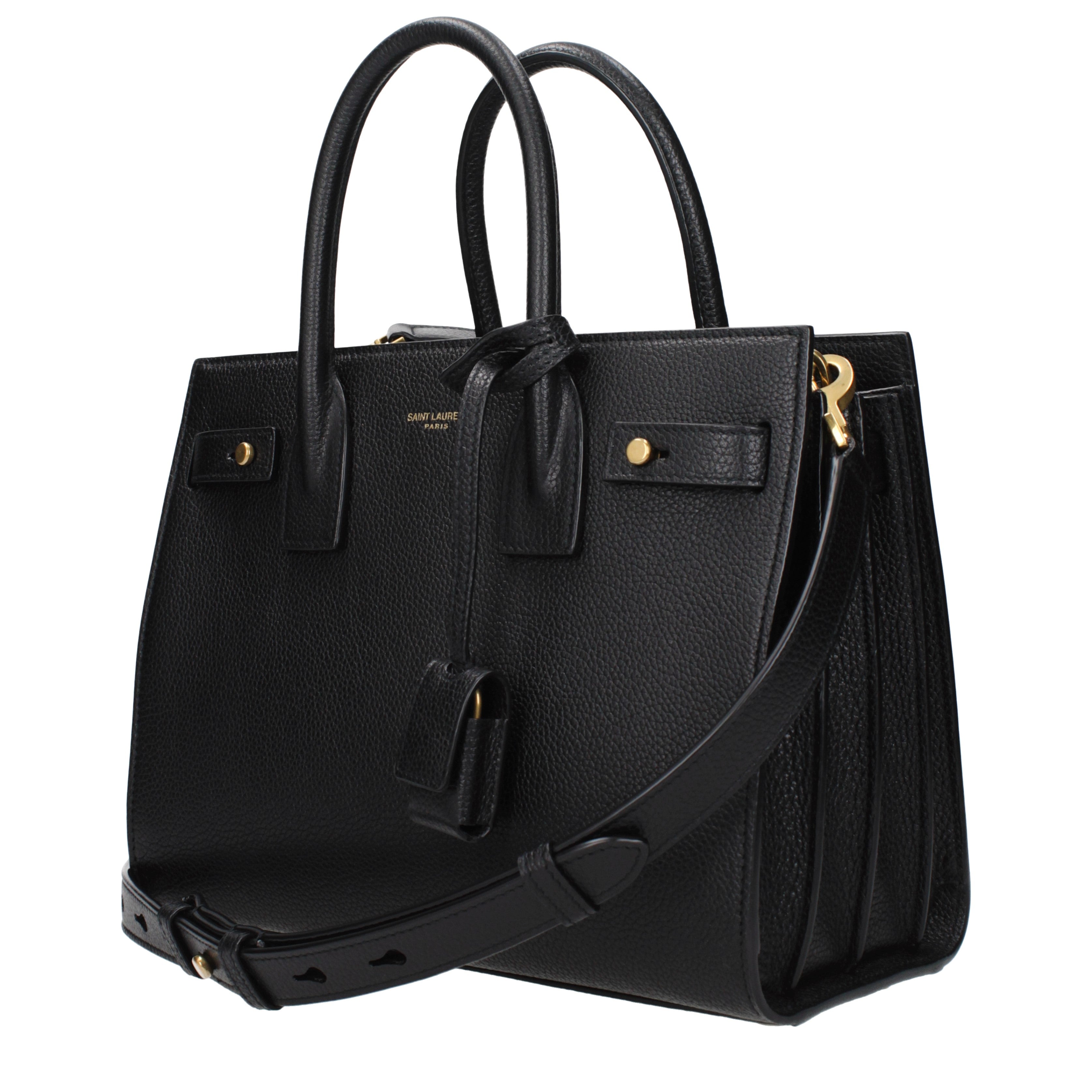 Saint Laurent ハンドバッグ 女性 皮革 黒 | B-Exit – B-Exit top shop
