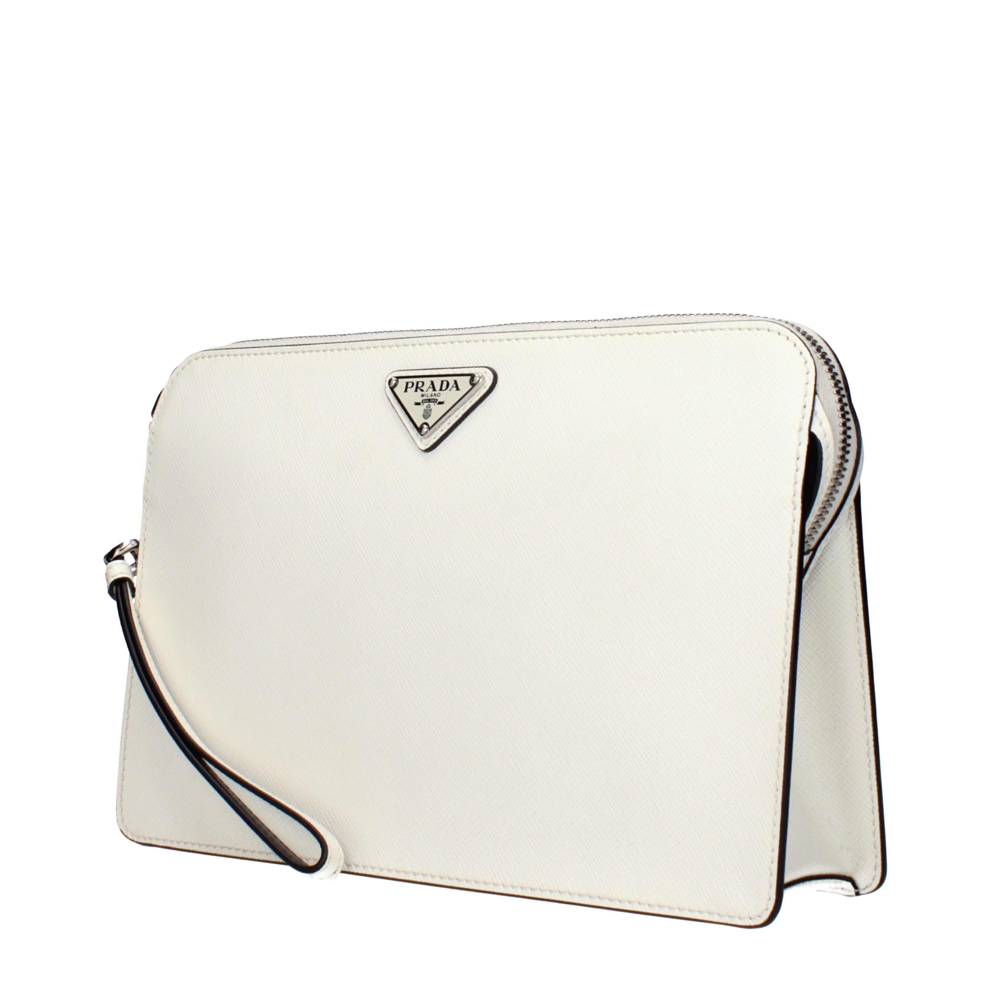 PRADA ホワイト ケース Prada Clutches Men Leather White | B-Exit – B-Exit top shop online