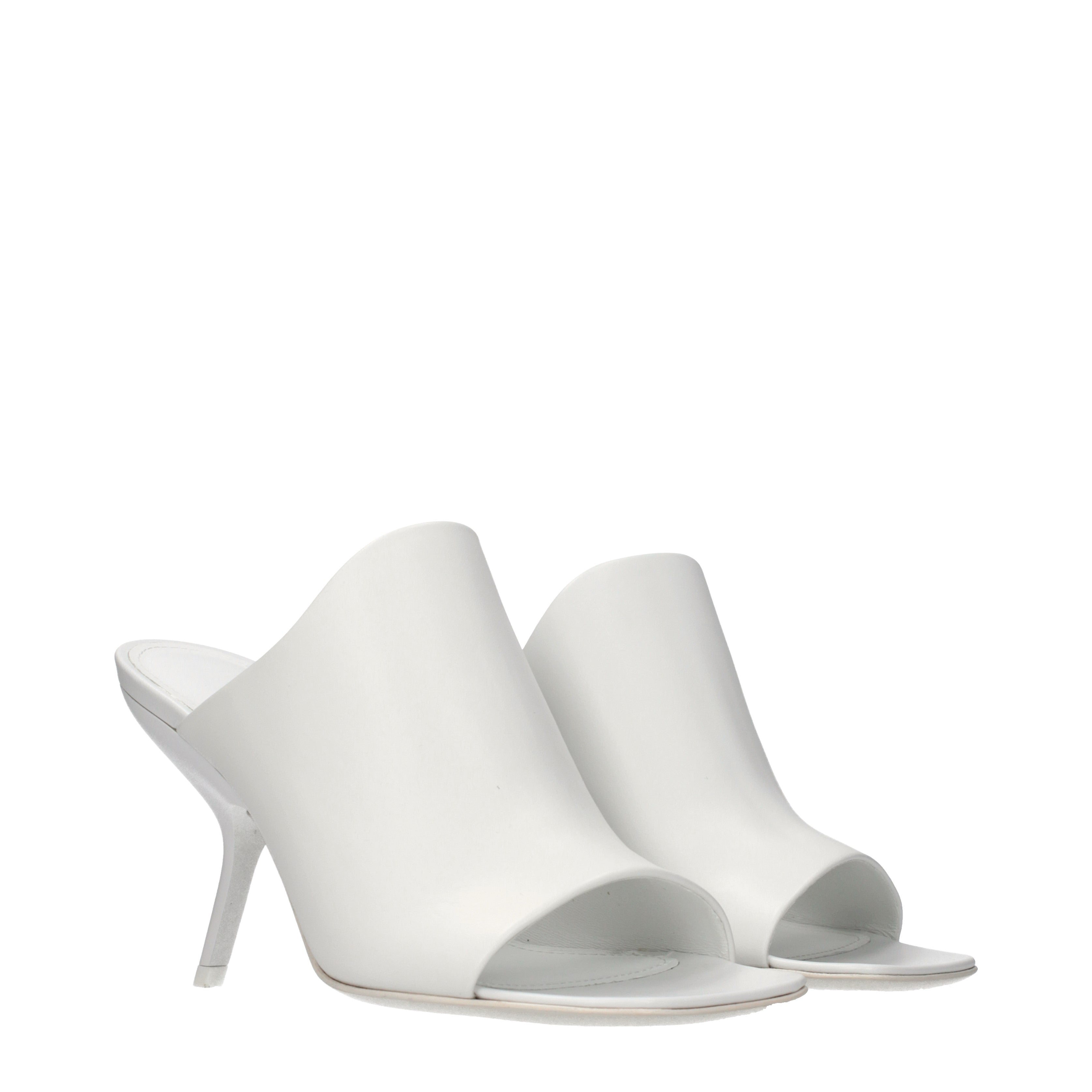 Salvatore Ferragamo Sandals Women Leather White/Optic White | B