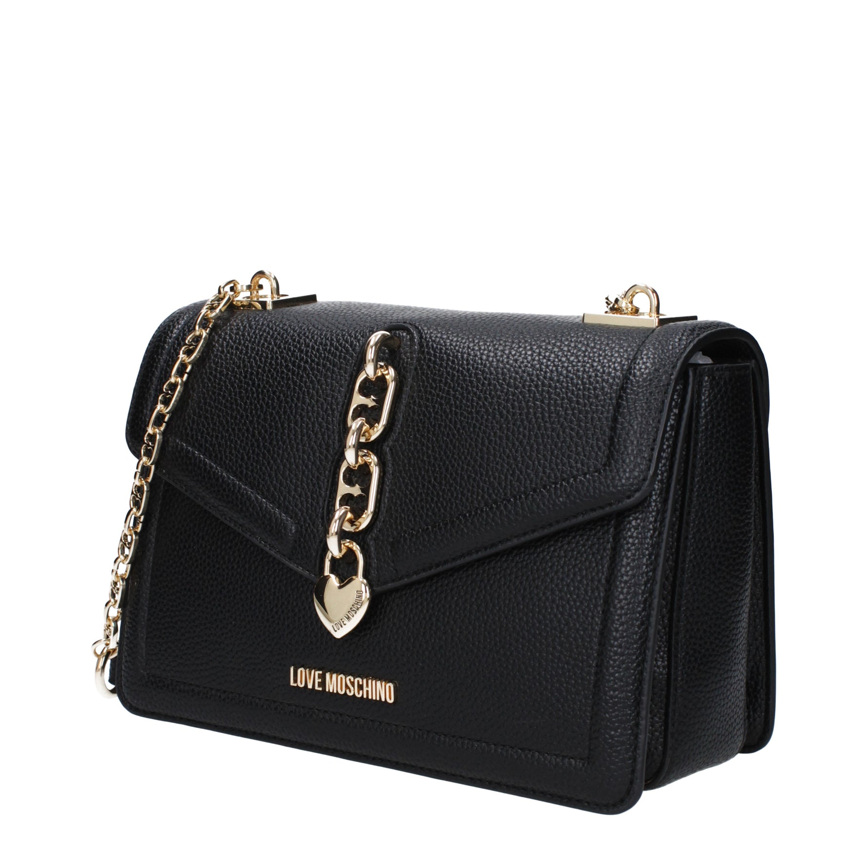 Love Moschino Shoulder Bags Women Polyurethane Black B-Exit – B