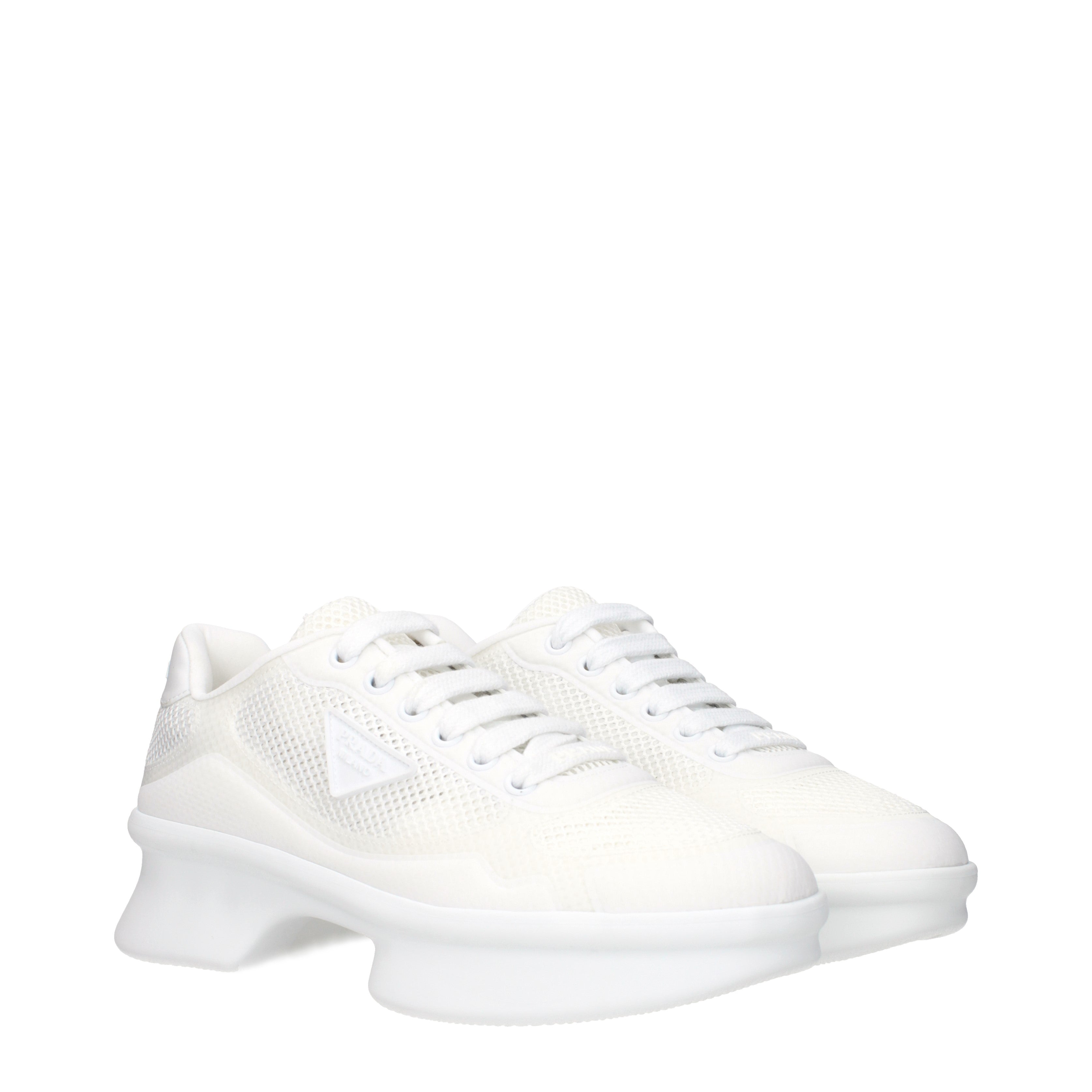 Prada スニーカー 女性 ファブリック 白 | B-Exit – B-Exit top shop