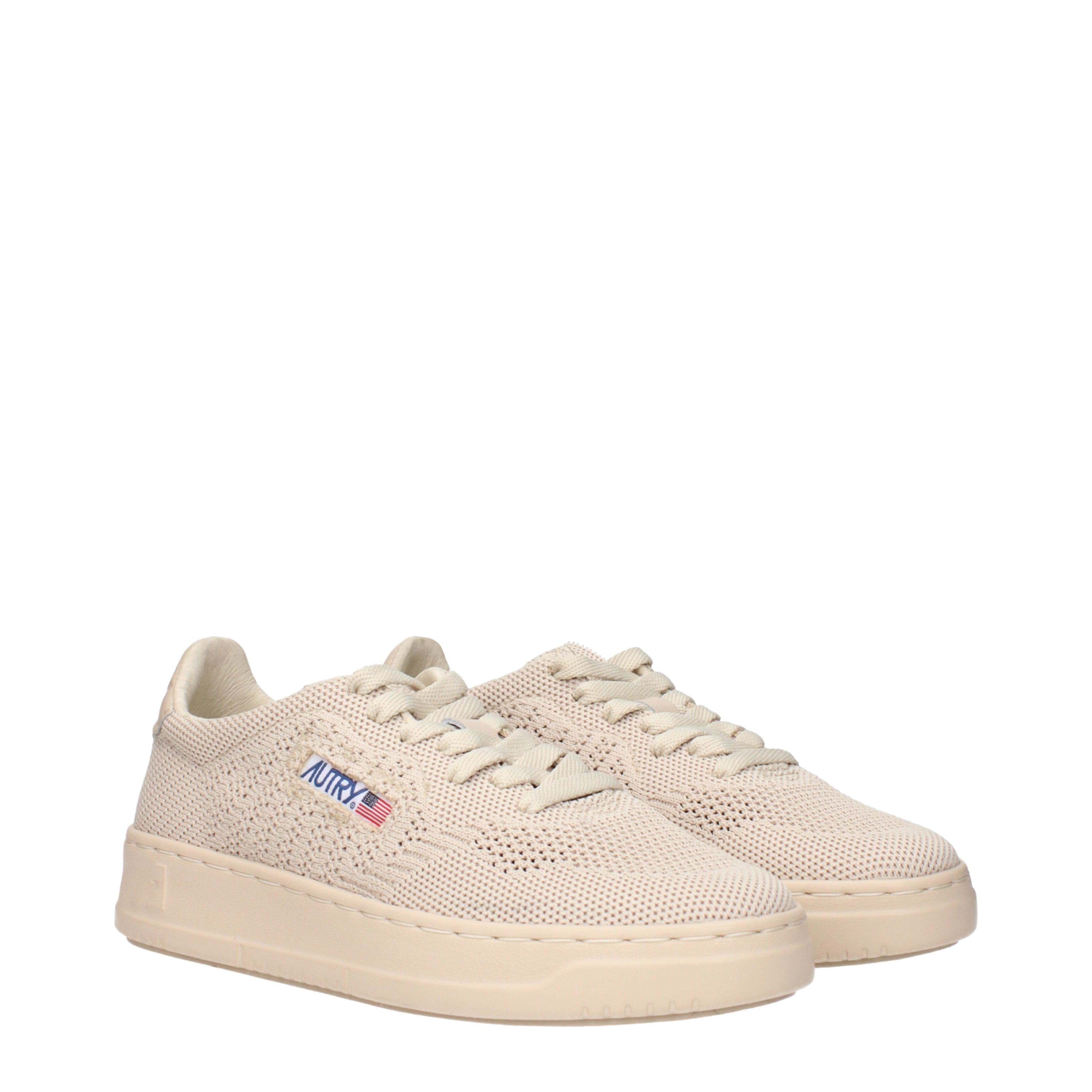 AUTRY スニーカー ベージュ 39 Autry Sneakers Women Fabric Beige/Creme Brûlée | B-Exit – B-Exit
