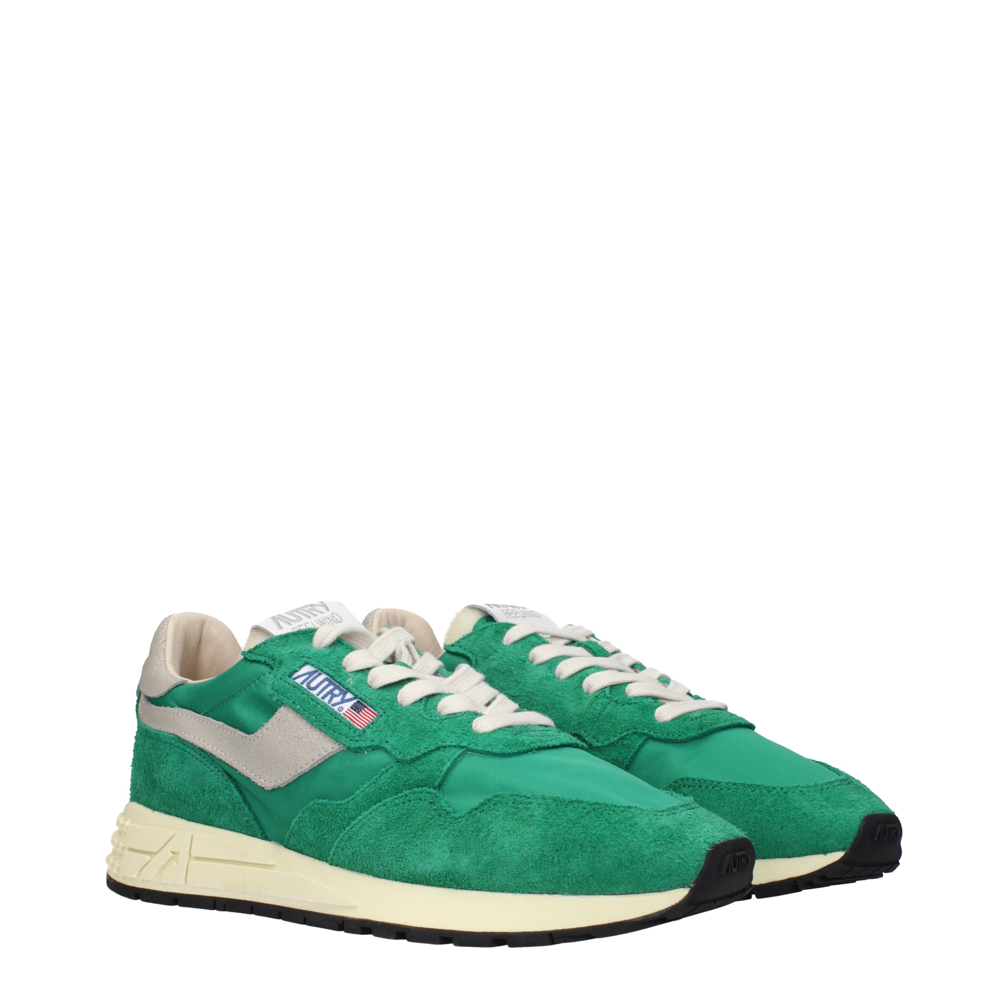 スニーカー AUTRY Men Sneakers Green WVLMNC03 Autry Sneakers Men Fabric Green/Grey | B-Exit – B-Exit top