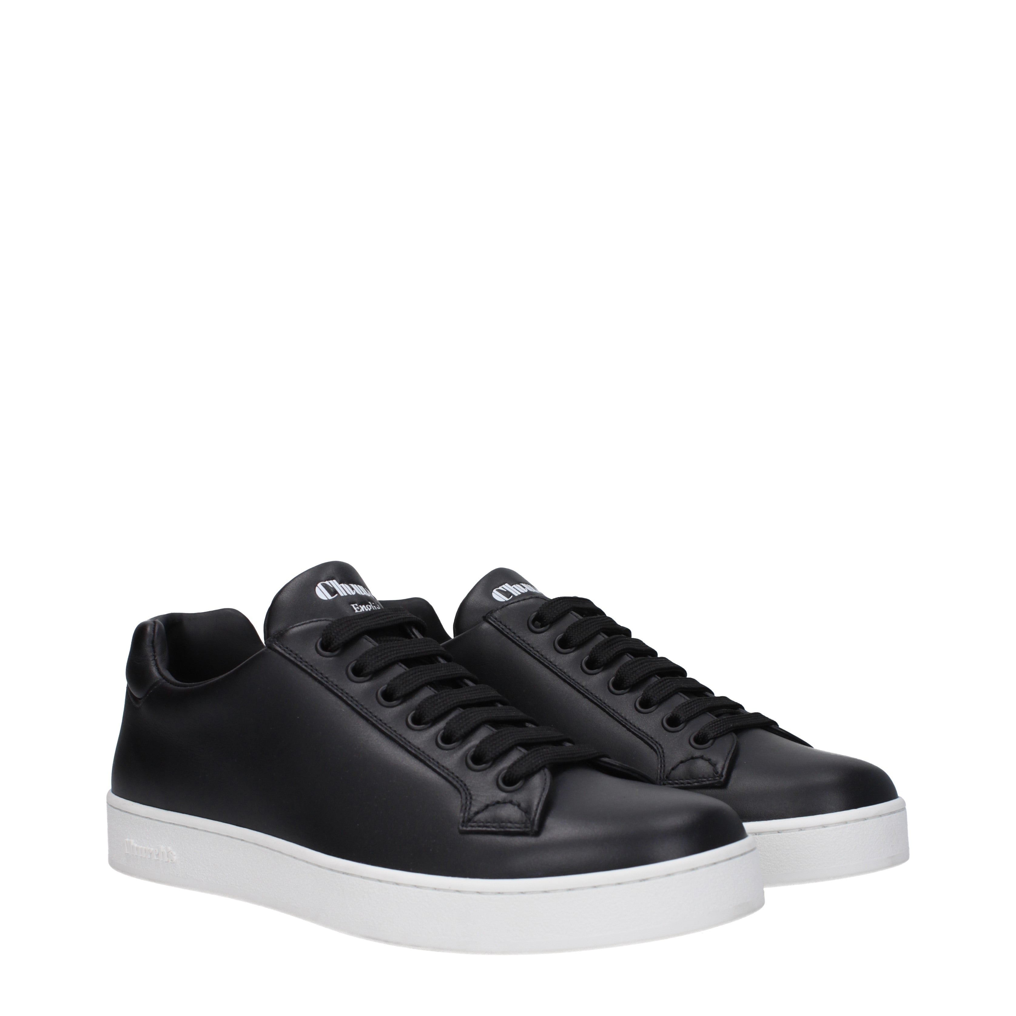 Church's スニーカー 男性 皮革 黒/白 | B-Exit – B-Exit top shop online