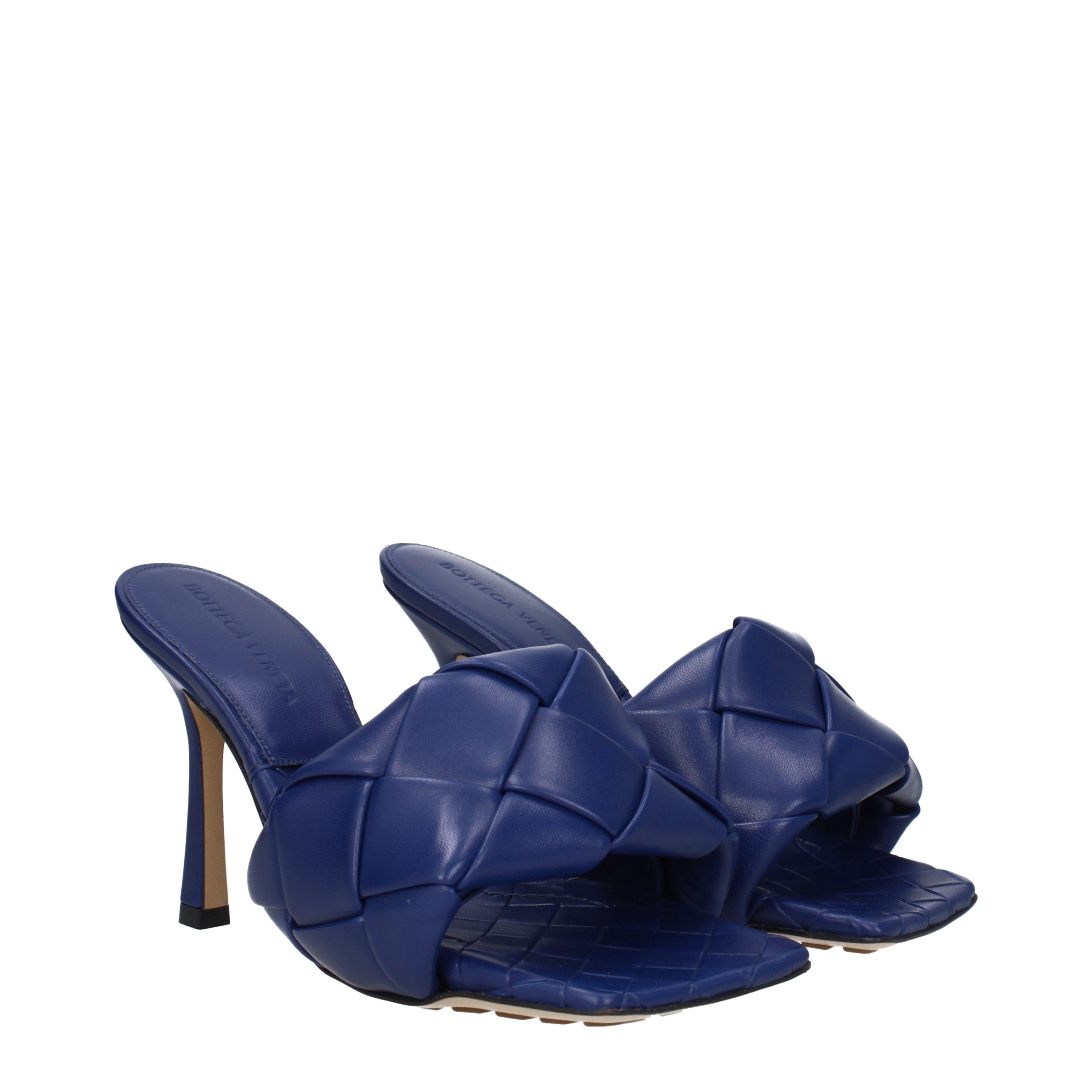 BOTTEGA VENETA ミュール Bottega Veneta Sandals Women Leather Blue/Cruise | B-Exit – B-Exit