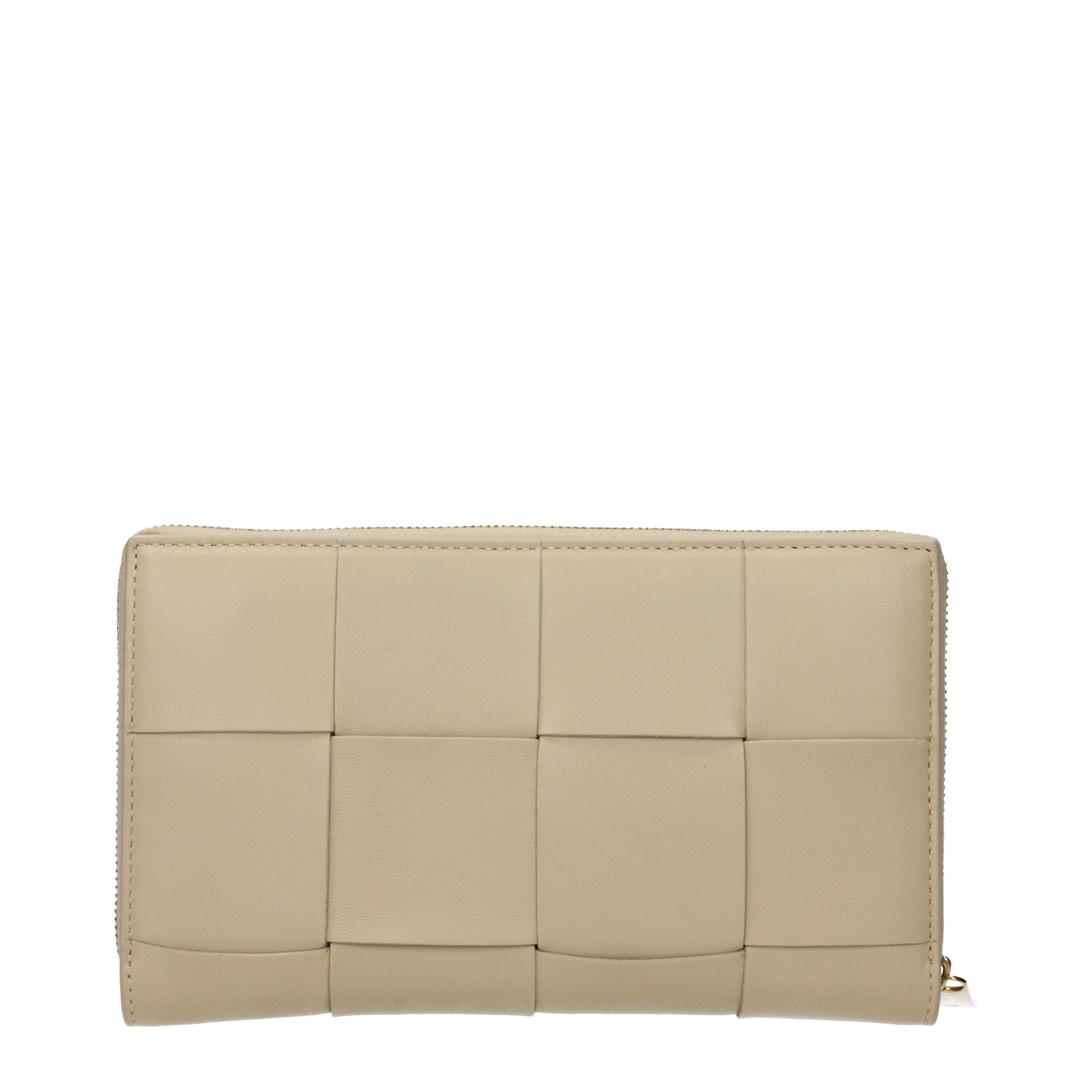 Bottega Veneta お財布 女性 皮革 ベージュ/Porridge | B-Exit – B
