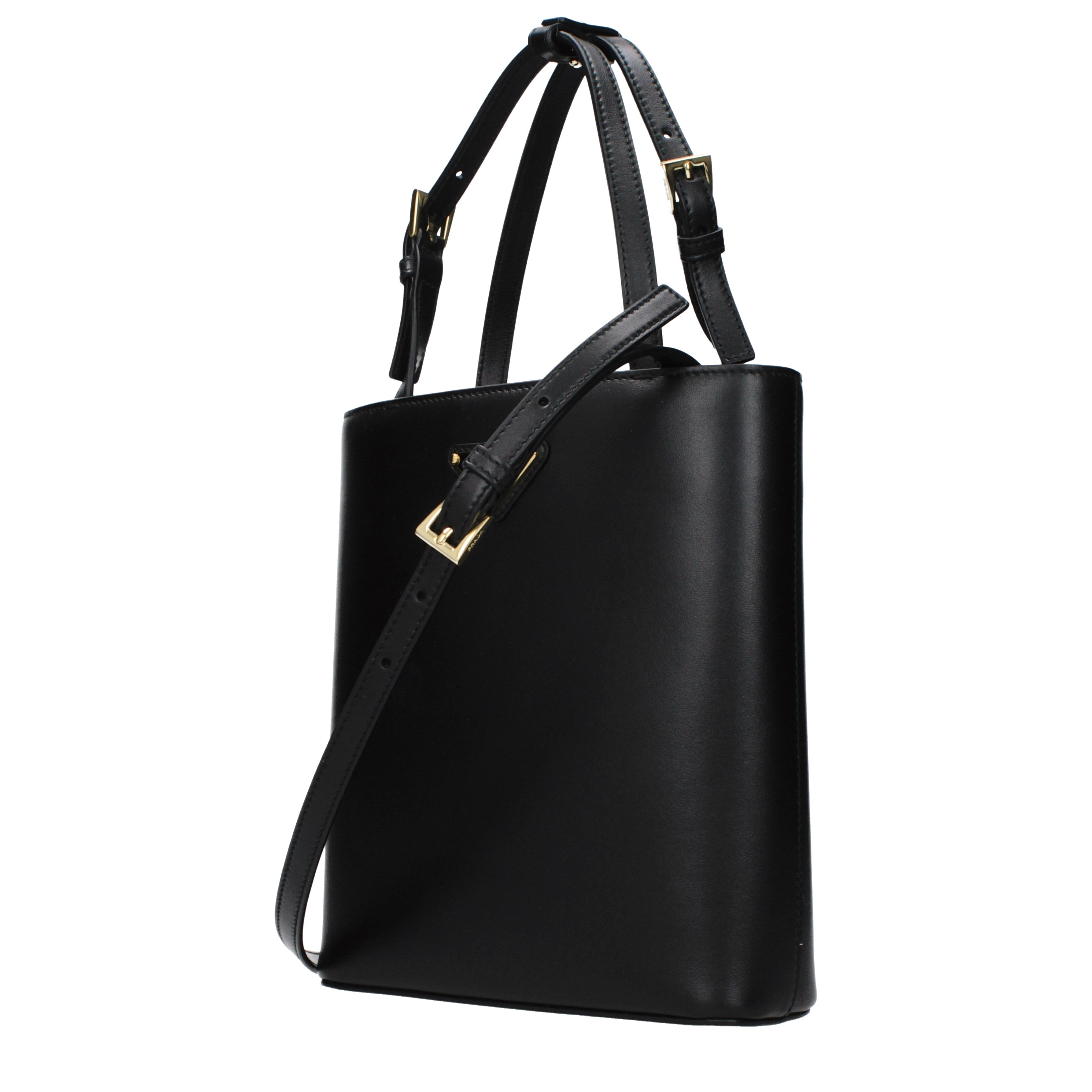 Prada ハンドバッグ 女性 皮革 黒 | B-Exit – B-Exit top shop online