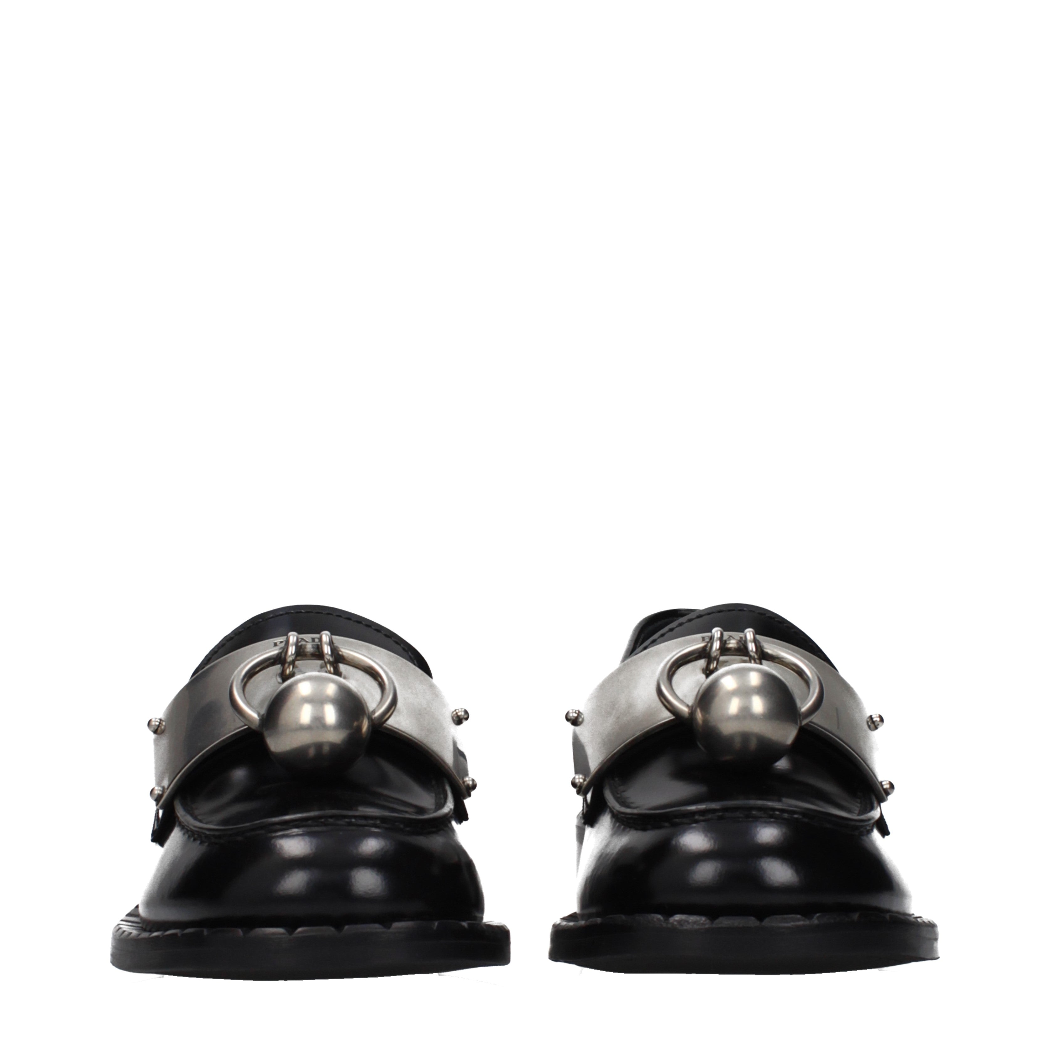 Prada ローファー 女性 皮革 黒 | B-Exit – B-Exit top shop online