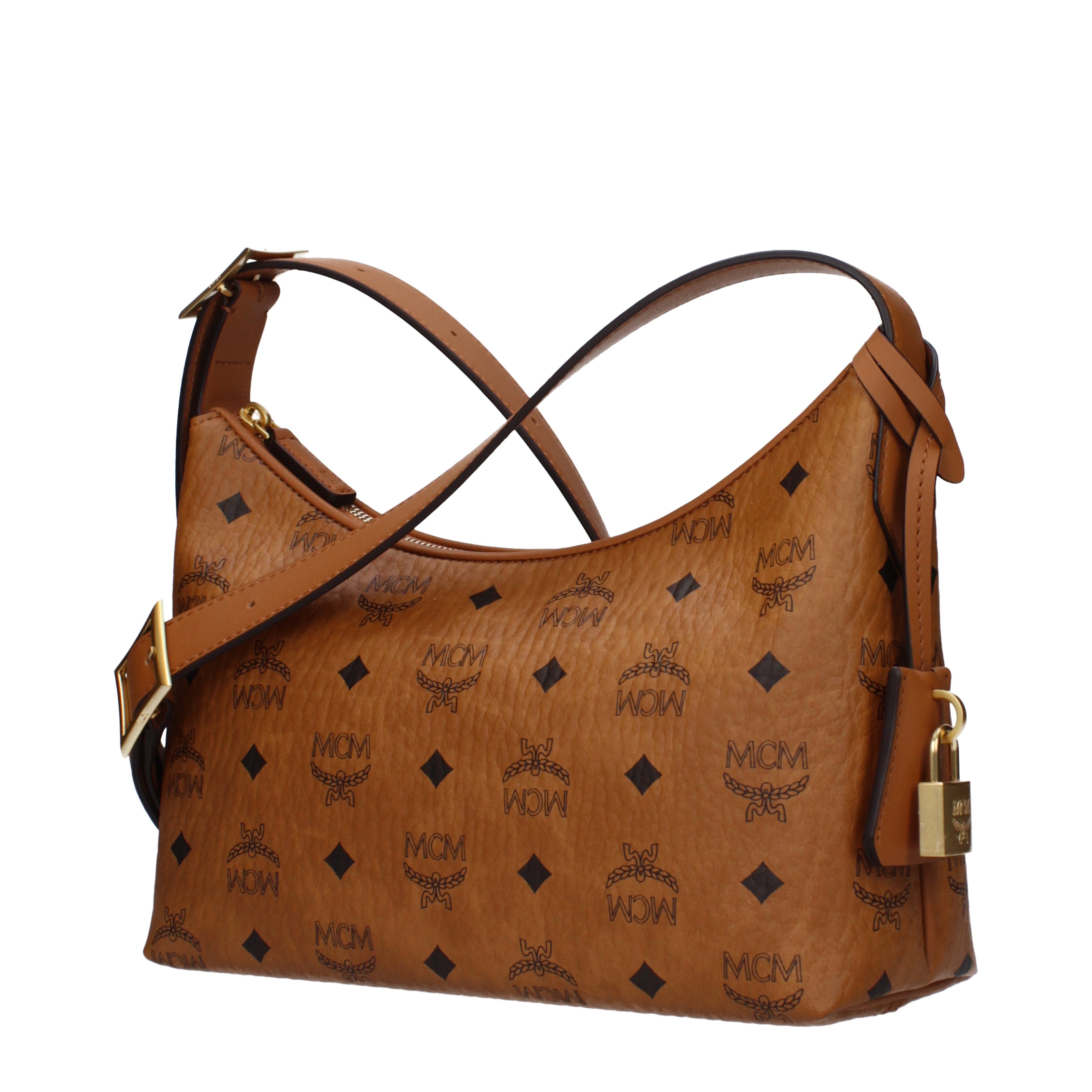 MCM Shoulder Bags Women Fabric Brown/Cognac | B-Exit – B-Exit top