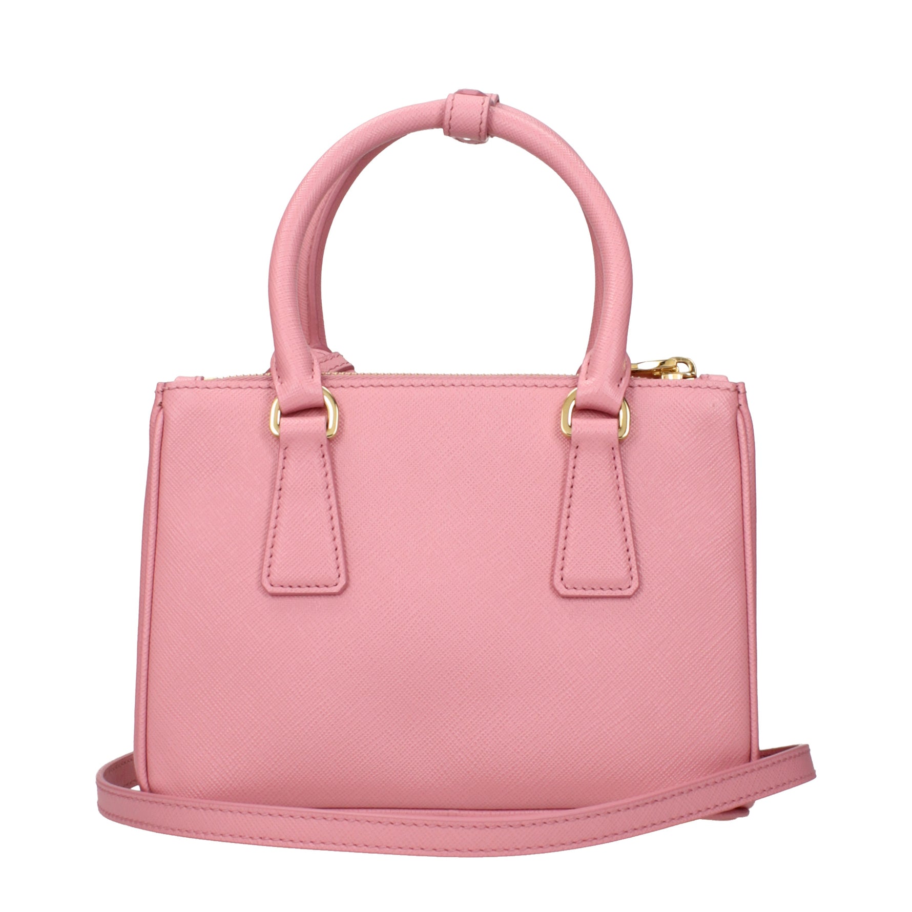 Outfit Pinke Prada Tasche Prada Handbags Women Leather Pink/Petal