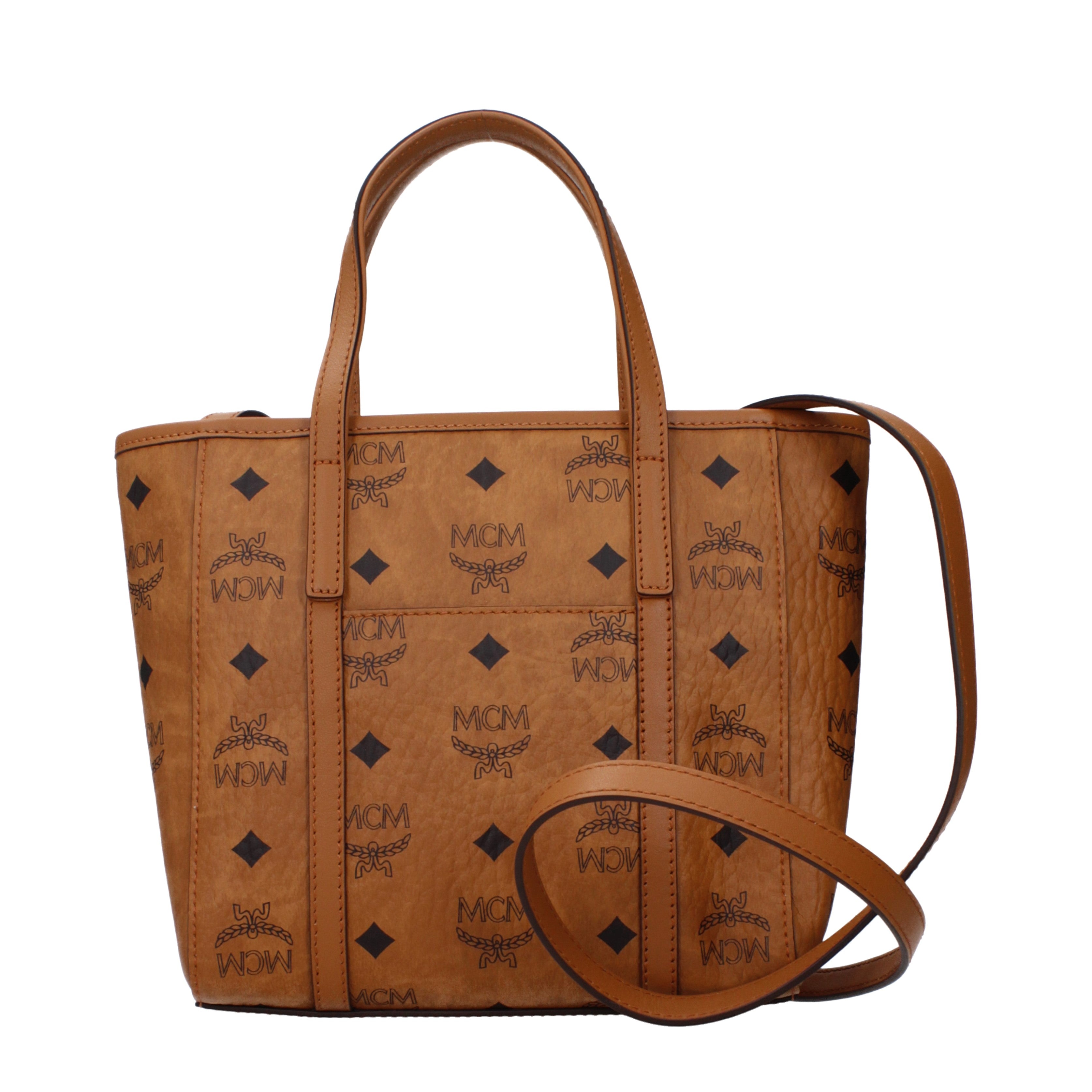 MCM Handbags Women Fabric Brown/Cognac | B-Exit – B-Exit top shop