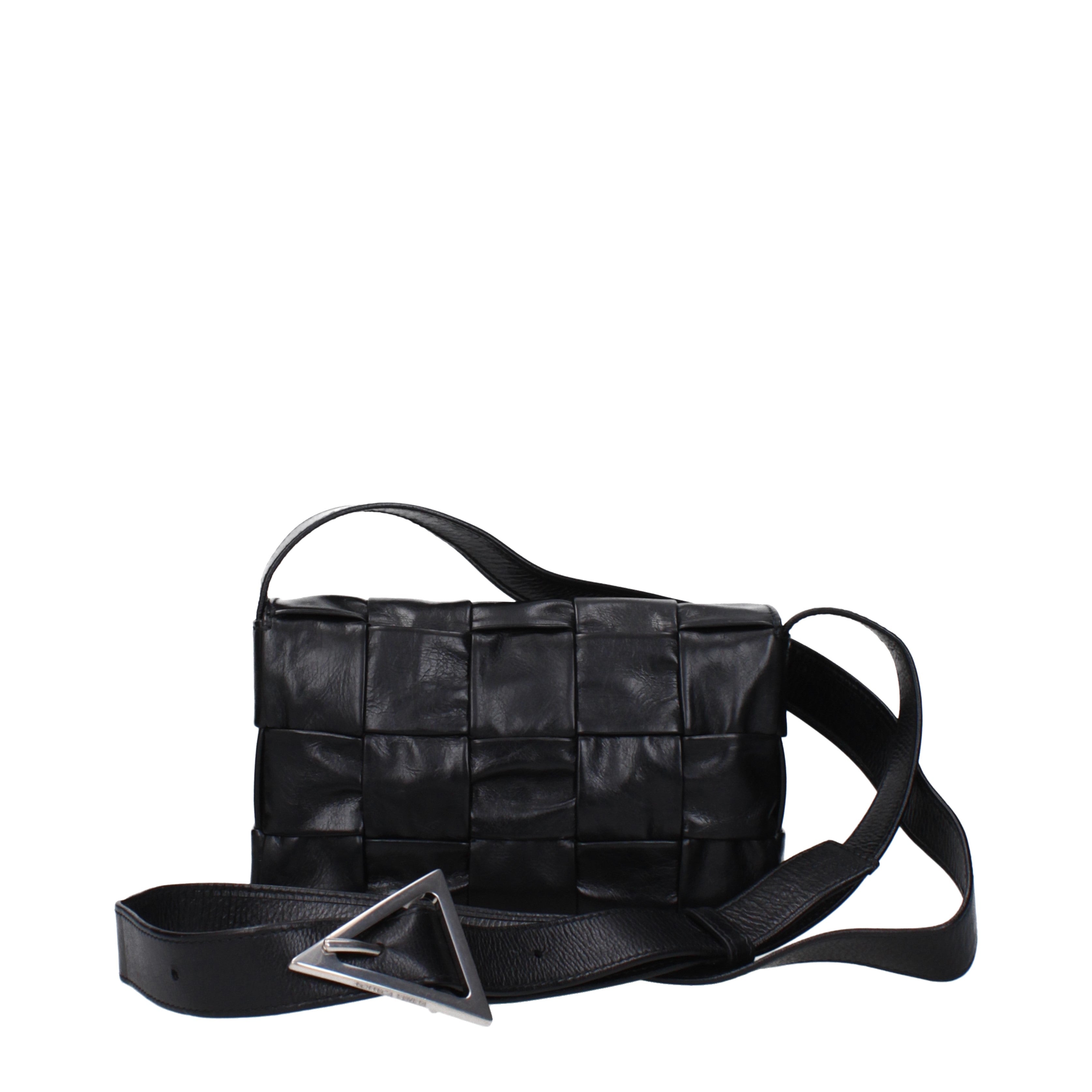 Bottega Veneta Crossbody Bags Men Leather Black | B-Exit – B-Exit