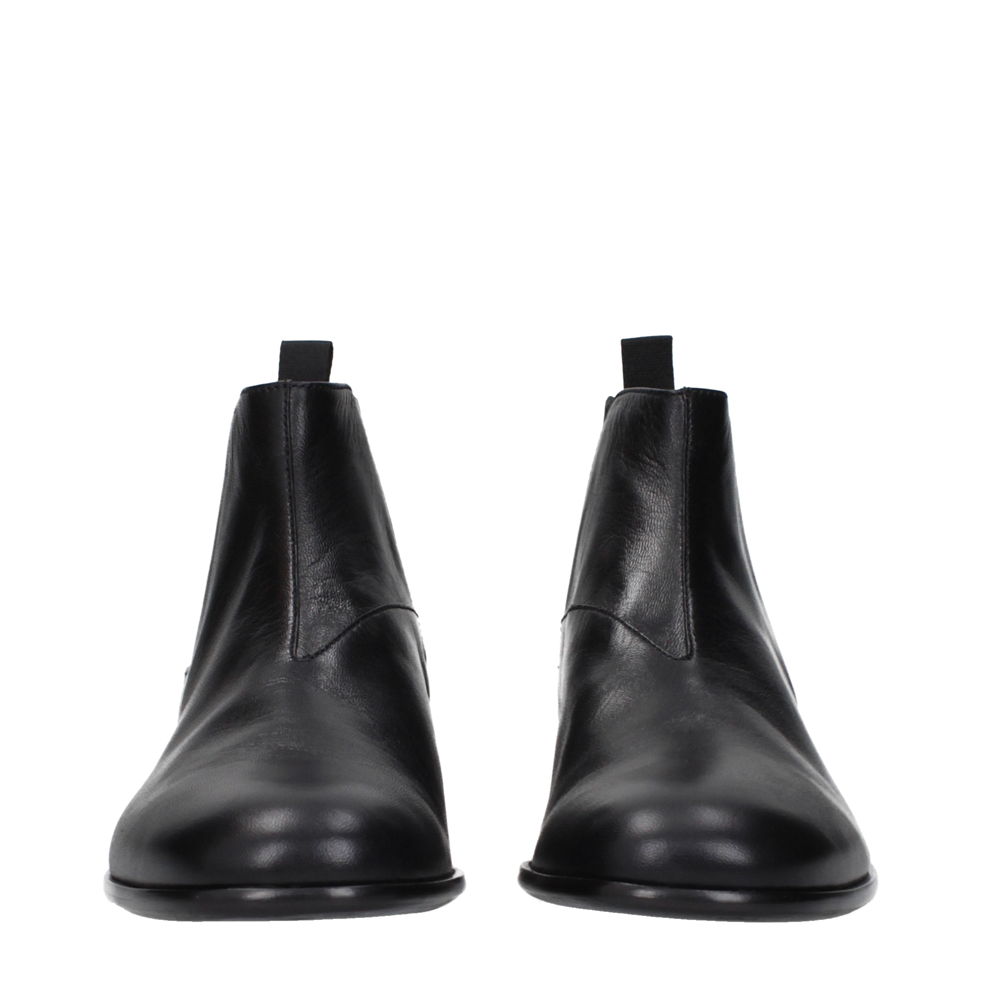 Prada アンクルブーツ 女性 皮革 黒 | B-Exit – B-Exit top shop online