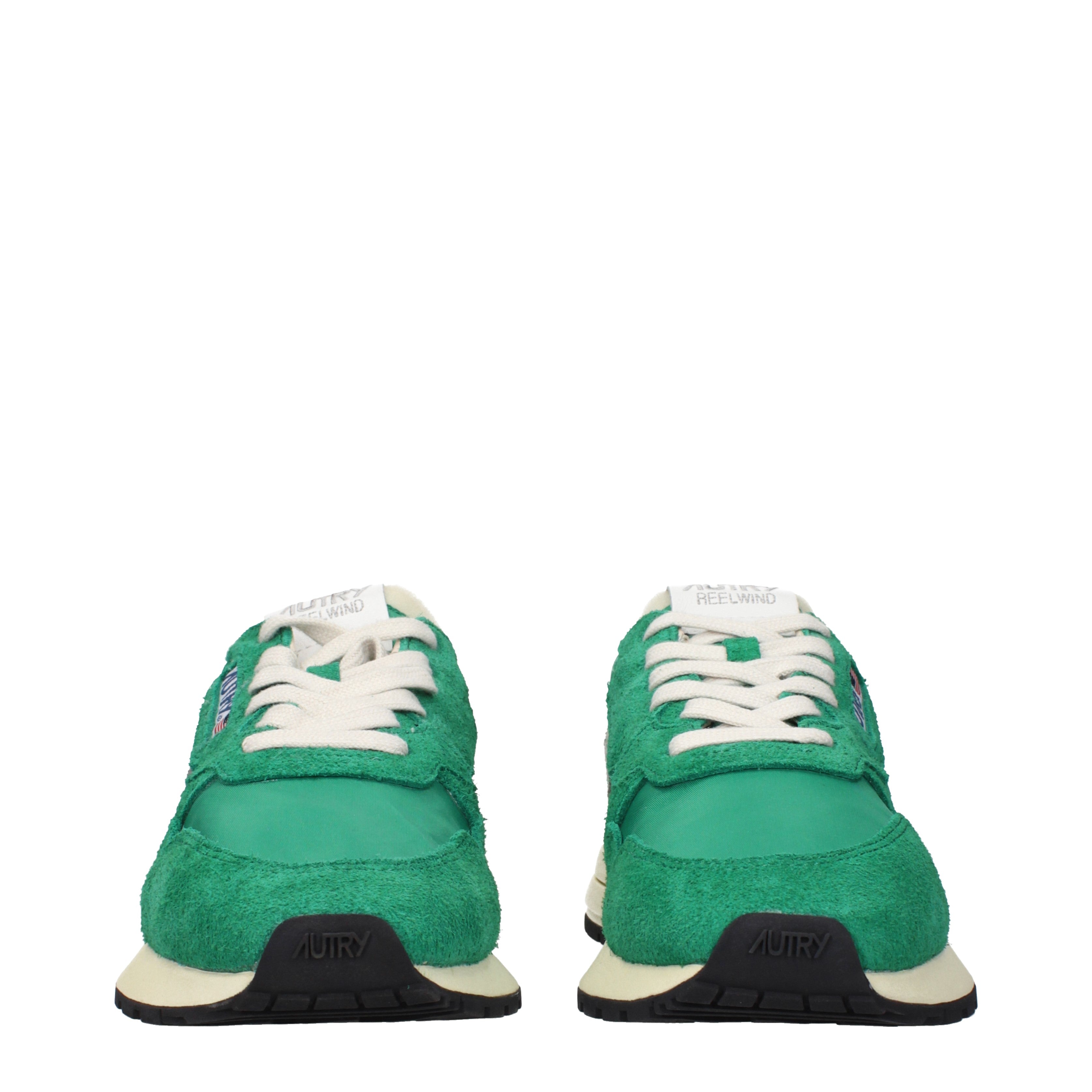 Autry Sneakers Men Fabric Green/Grey | B-Exit – B-Exit top