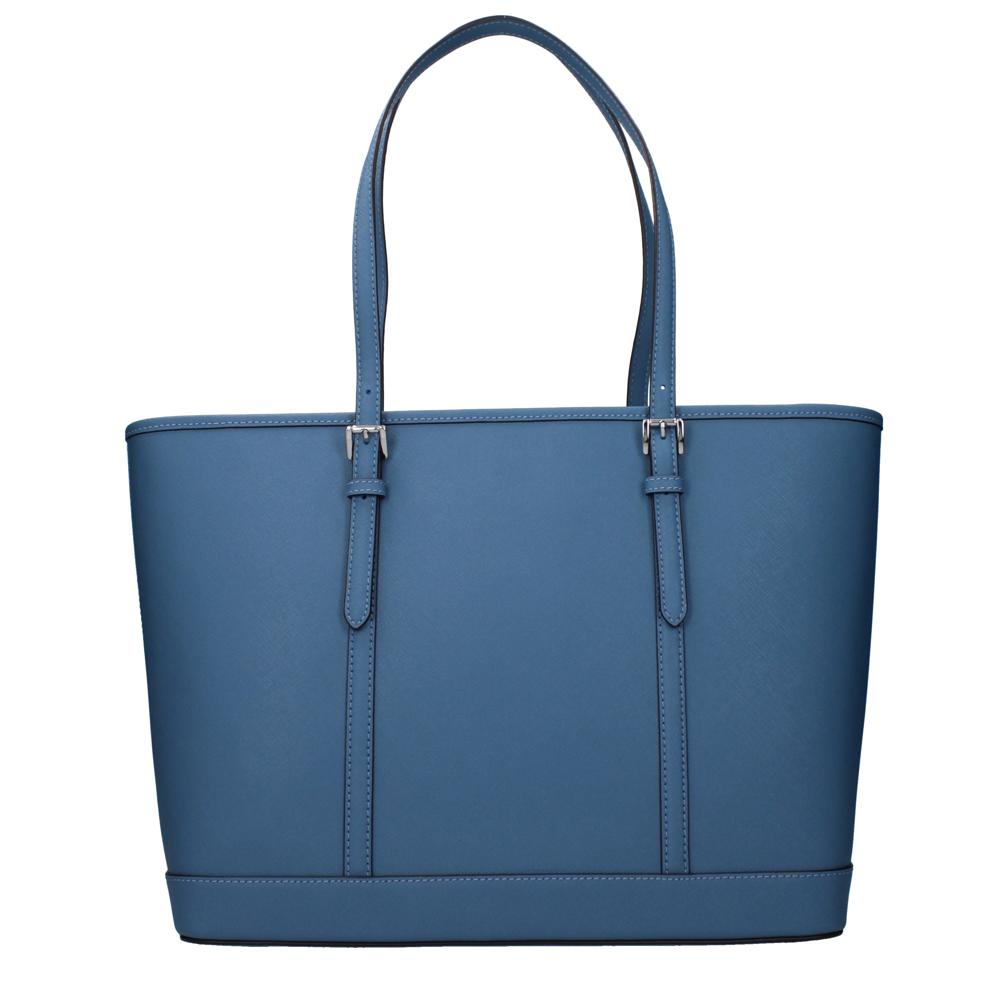 Michael Kors Shoulder Bags Women Leather Blue/Cornflower | B-Exit