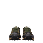 Valentino Garavani Sneakers Uomo Pelle Verde Verde Militare