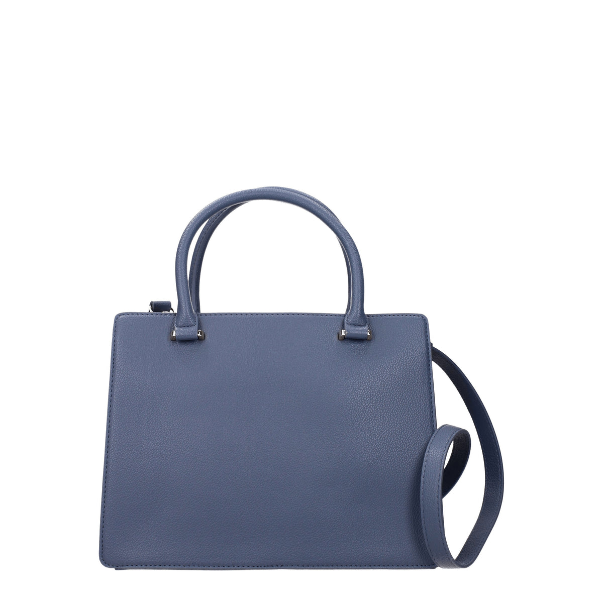 Love Moschino Borse a Mano Donna Poliuretano Blu Denim