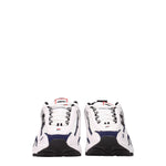 MSGM Sneakers x fila Donna Tessuto Bianco Blu Notte