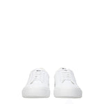 GCDS Sneakers Uomo Eco Pelle Bianco Nero