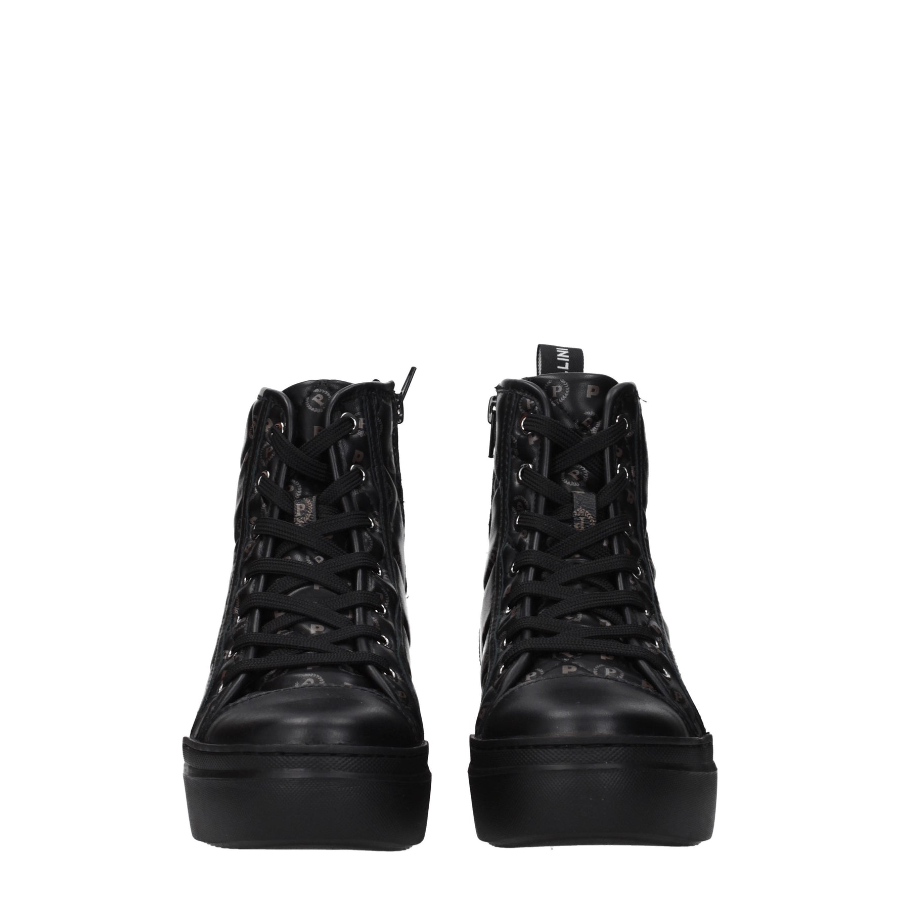 Pollini Sneakers Donna Poliuretano Nero