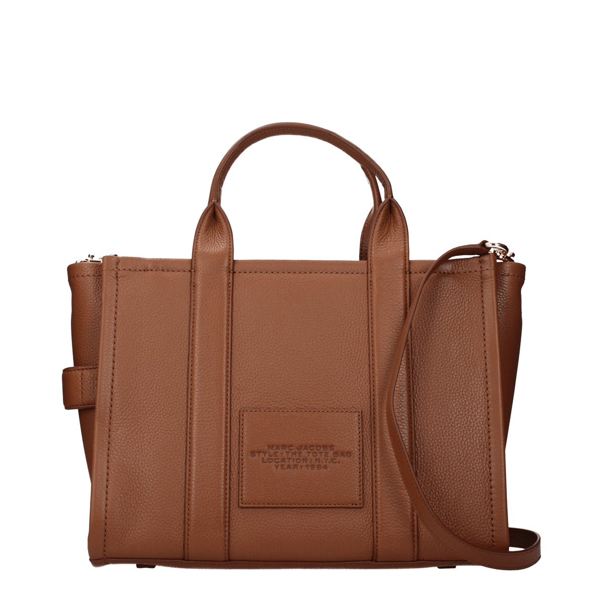 Marc Jacobs Borse a Mano Donna Pelle Marrone Olio di Argan