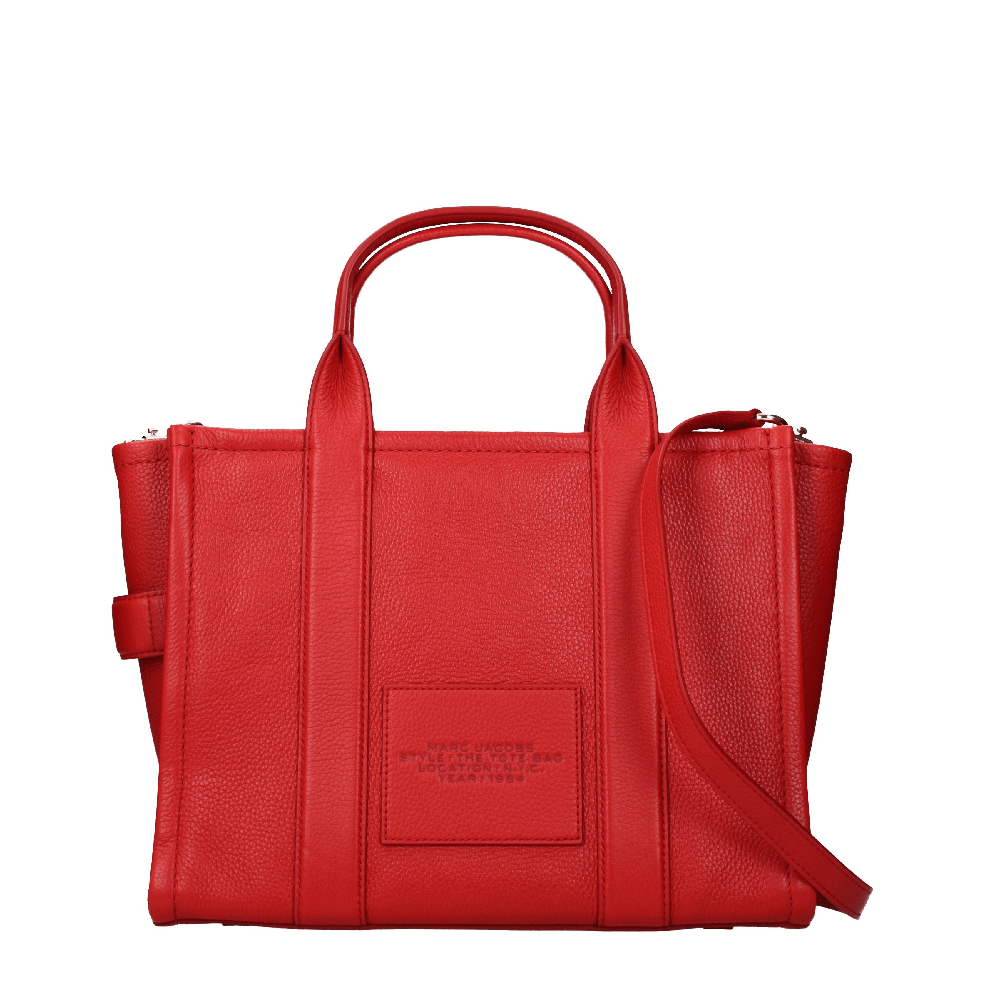 MARC JACOBS レッド レザー トートバッグ Marc Jacobs Handbags Women Leather Red/True Red | B-Exit – B-Exit