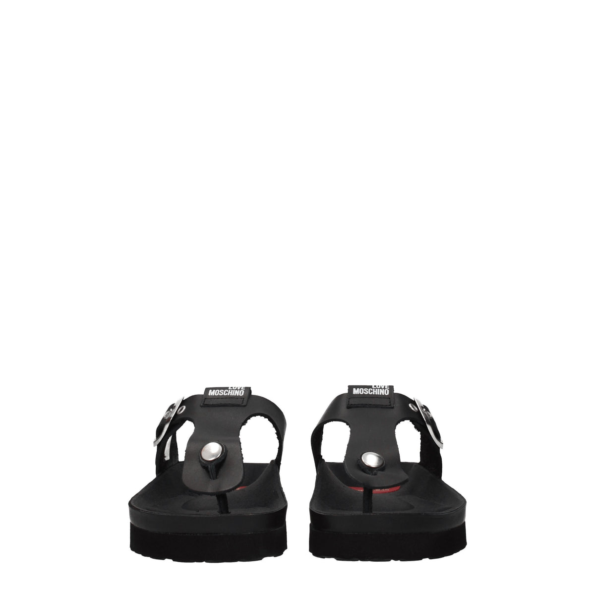 Love Moschino Infradito Donna Pelle Nero