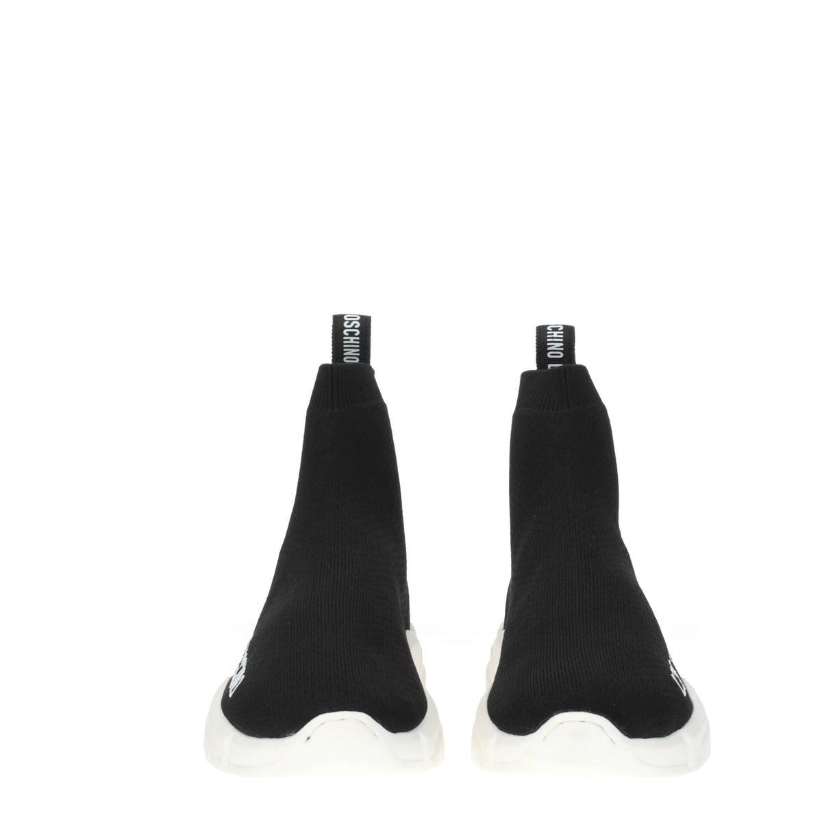 Love Moschino Sneakers Donna Tessuto Nero Bianco